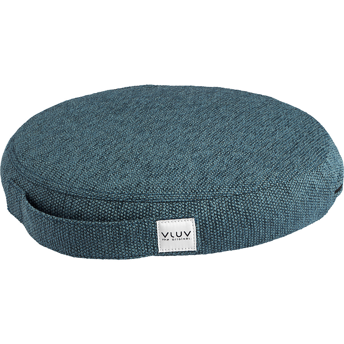 PIL&PED STOV balance cushion – VLUV, with fabric cover, Ø 360 mm, petrol