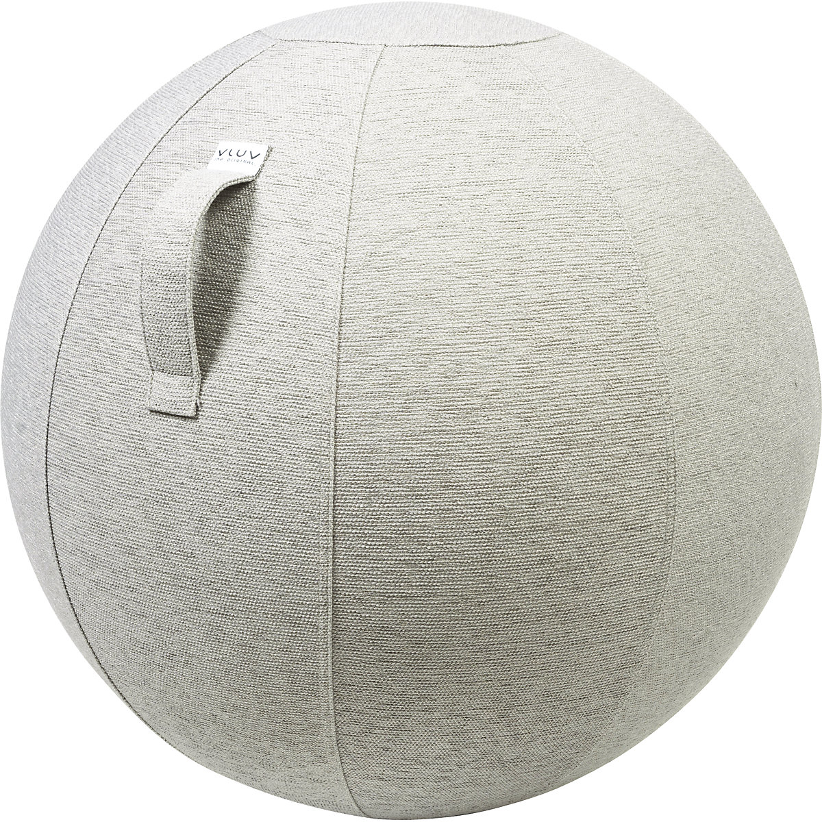 STOV Swiss ball – VLUV, fabric version, 700 – 750 mm, cement grey