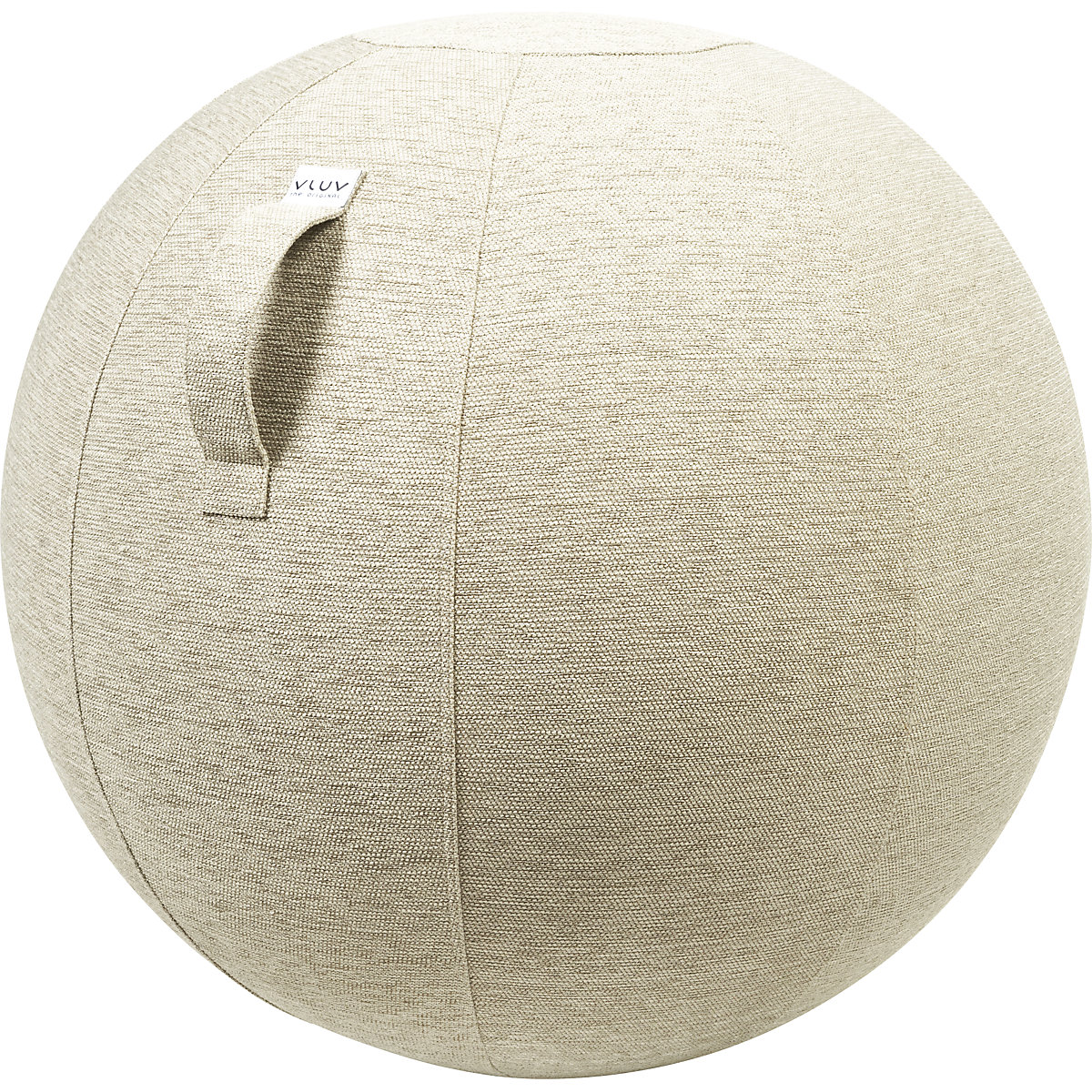 STOV Swiss ball – VLUV, fabric version, 700 – 750 mm, pebble grey