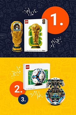 Mitfiebern, mitmachen und ein Fußball-LEGO®-Set gewinnen.