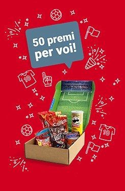 Partecipa all'evento e assicurati una sorpresa calcistica.