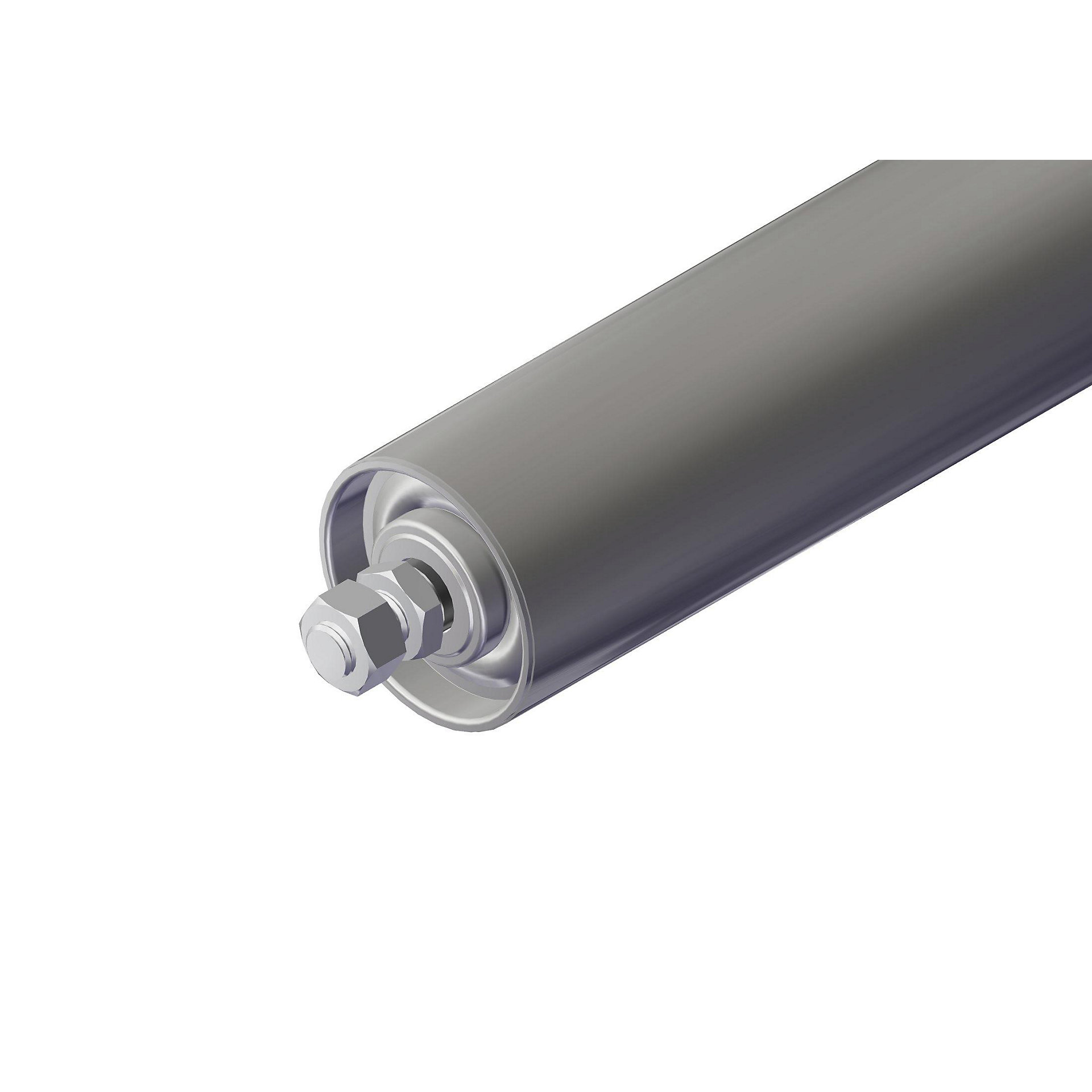 Normrolle Förderband – Ø 63,5 X 315 Mm, Achslänge 341 Mm, Welle 20 Mm, Keyway 15x10 Mm
