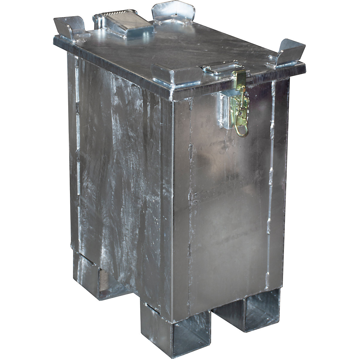 Akku-Lagerbehälter für Lithium-Ionen-Batterien/-Akkus eurokraft pro, Volumen 30 l, LxBxH 400 x 600 x 750 mm, ab 2 Stk-1