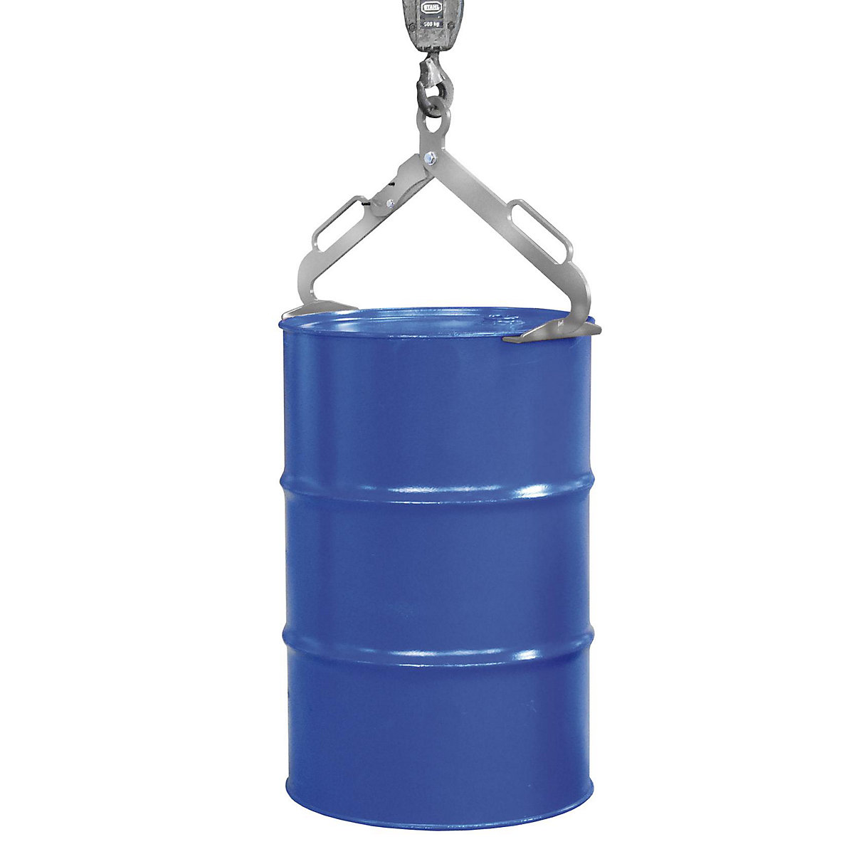 Fassgreifer bis 210 l und 200 kg Fasszange Fassheber Kran 3 Arme Stahl Fassgreifer bis 210 l und 200 kg Fasszange Fassheber Kran 3 Arme Stahl