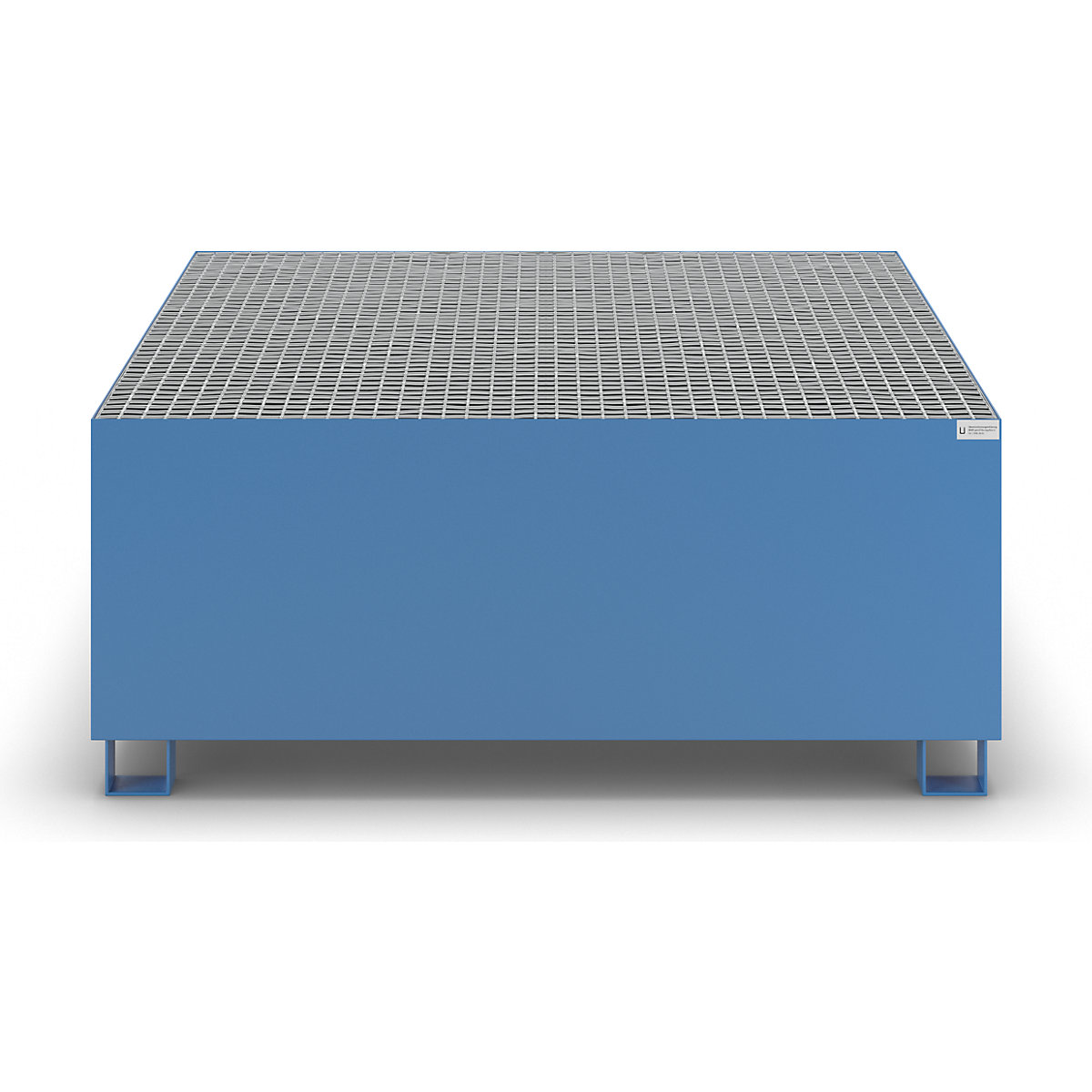 Stahl-Auffangwanne für Tankcontainer IBC/KTC eurokraft basic (Produktabbildung 9)-8