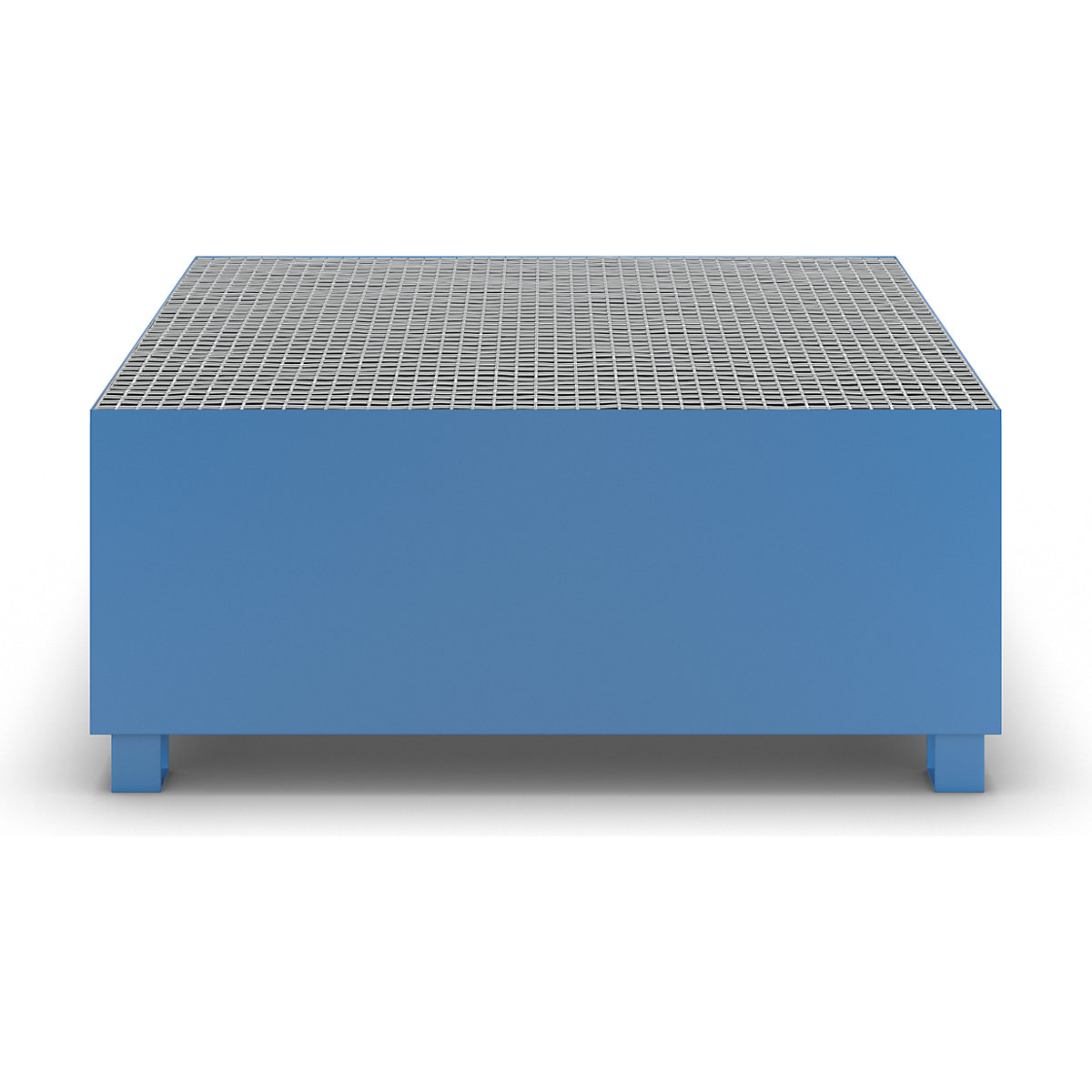 Stahl-Auffangwanne für Tankcontainer IBC/KTC eurokraft basic (Produktabbildung 4)-3