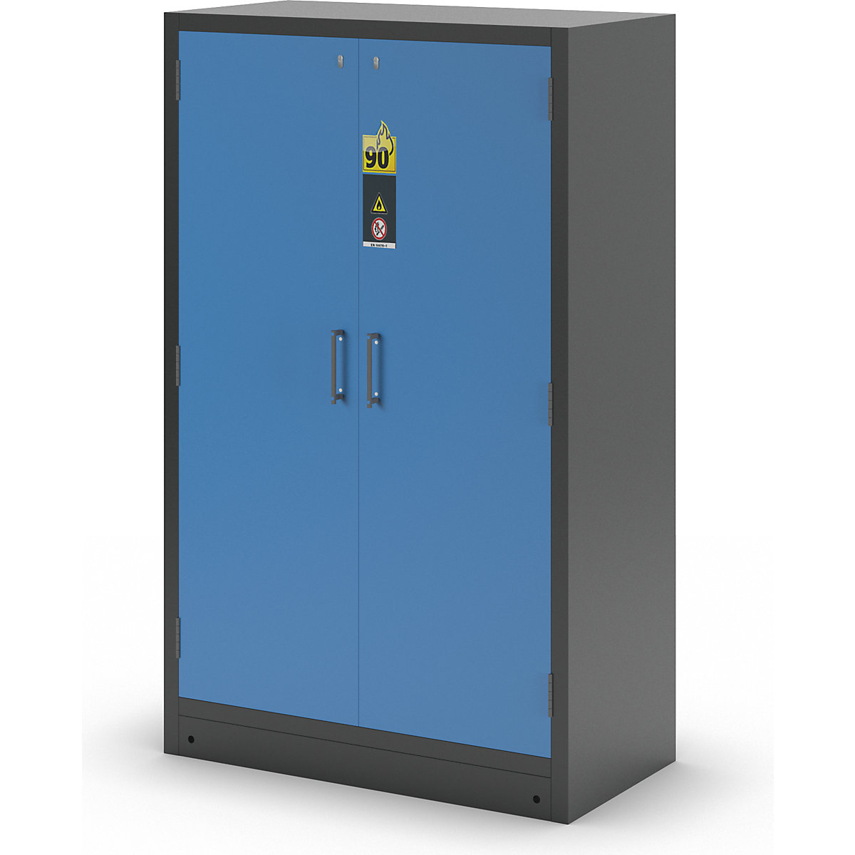Feuerbeständiger Gefahrstoffschrank Typ 90 eurokraft pro (Produktabbildung 2)-1