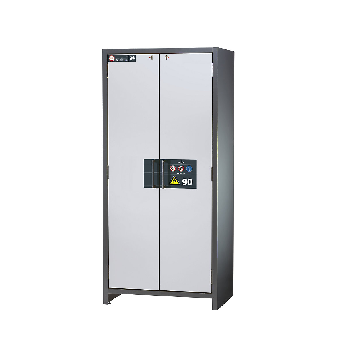 Feuerbeständiger Industrie-Gefahrstoffschrank Typ 90 asecos (Produktabbildung 2)-1