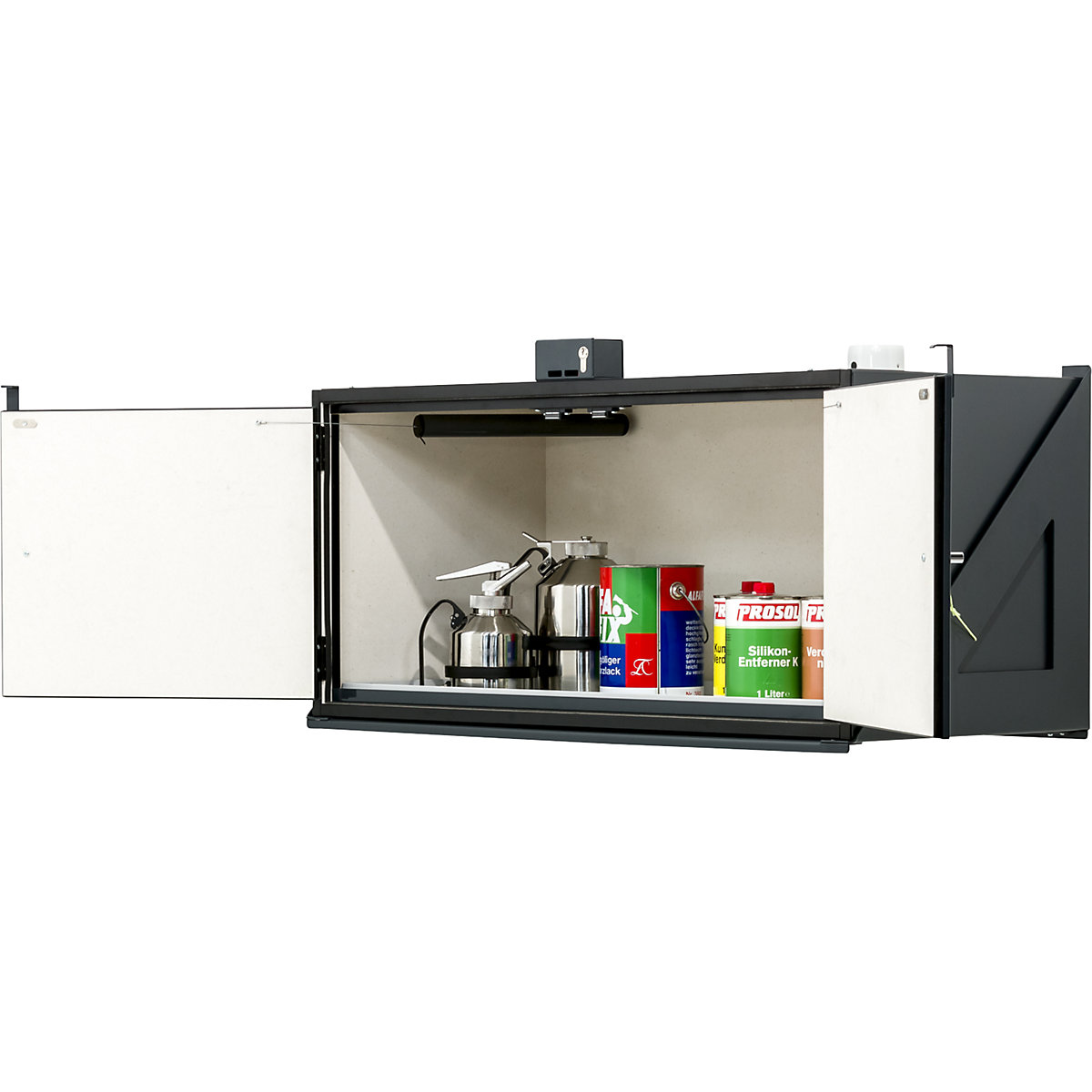 Gefahrstoff-Hängeschrank Typ 30, feuerbeständig asecos (Produktabbildung 3)-2