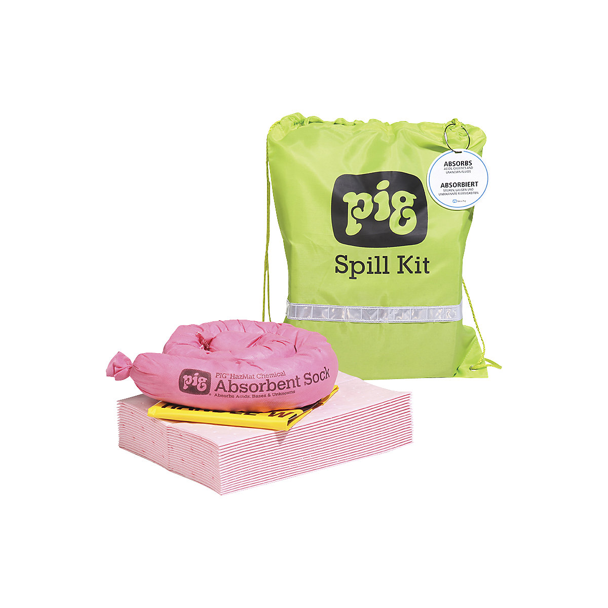 Kit de emergência em saco de transporte – PIG