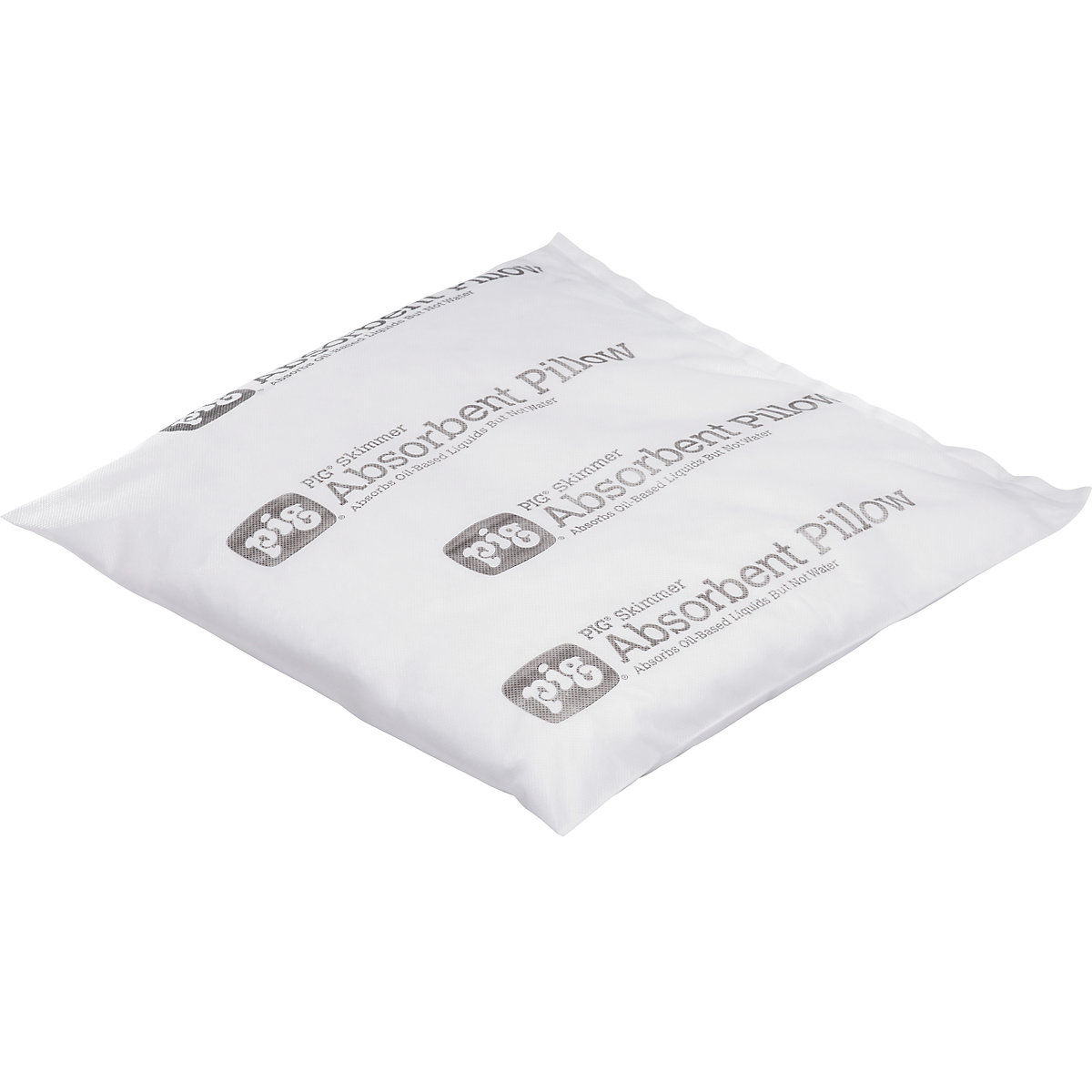 Almofada absorvente SKIMMER – PIG, para óleo, embalagem de 10 unid., AxLxC 50 x 410 x 430 mm-2