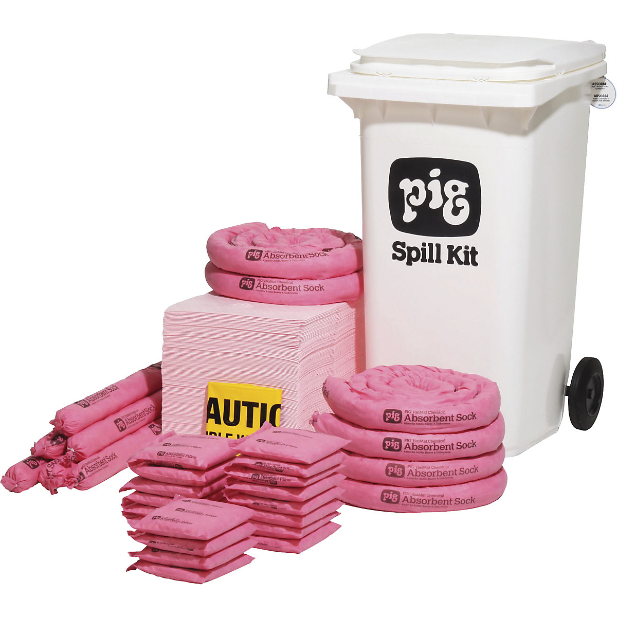 Kit de emergencia rodante, tamaño mediano – PIG