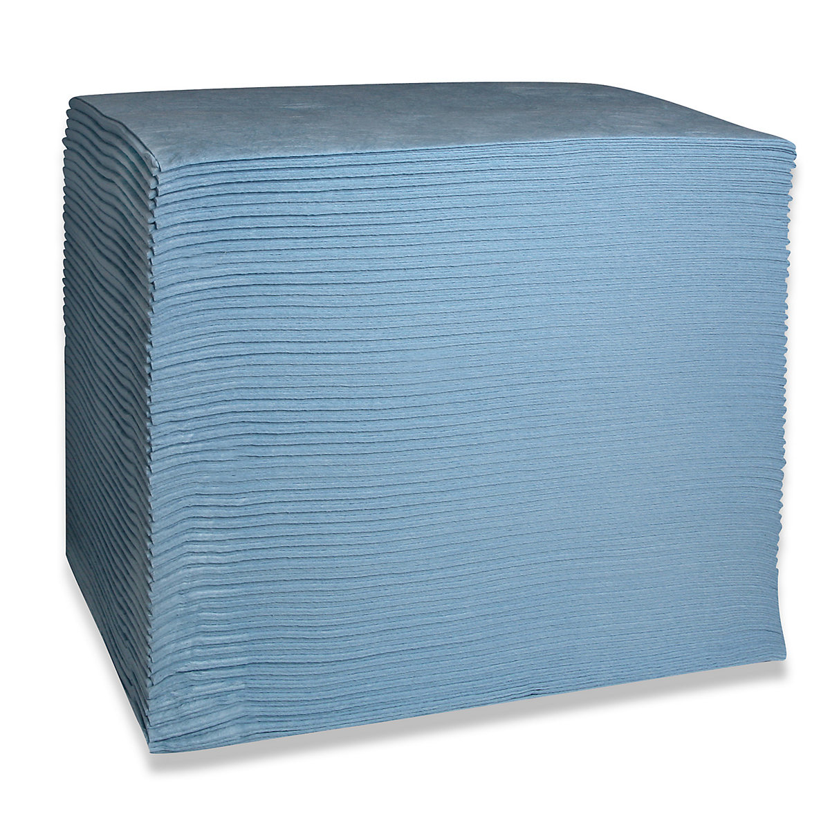 Feuille absorbante FIRST, feuilles serviettes, version medium, pour huile, 500 x 400 mm, bleu, lot de 200-13