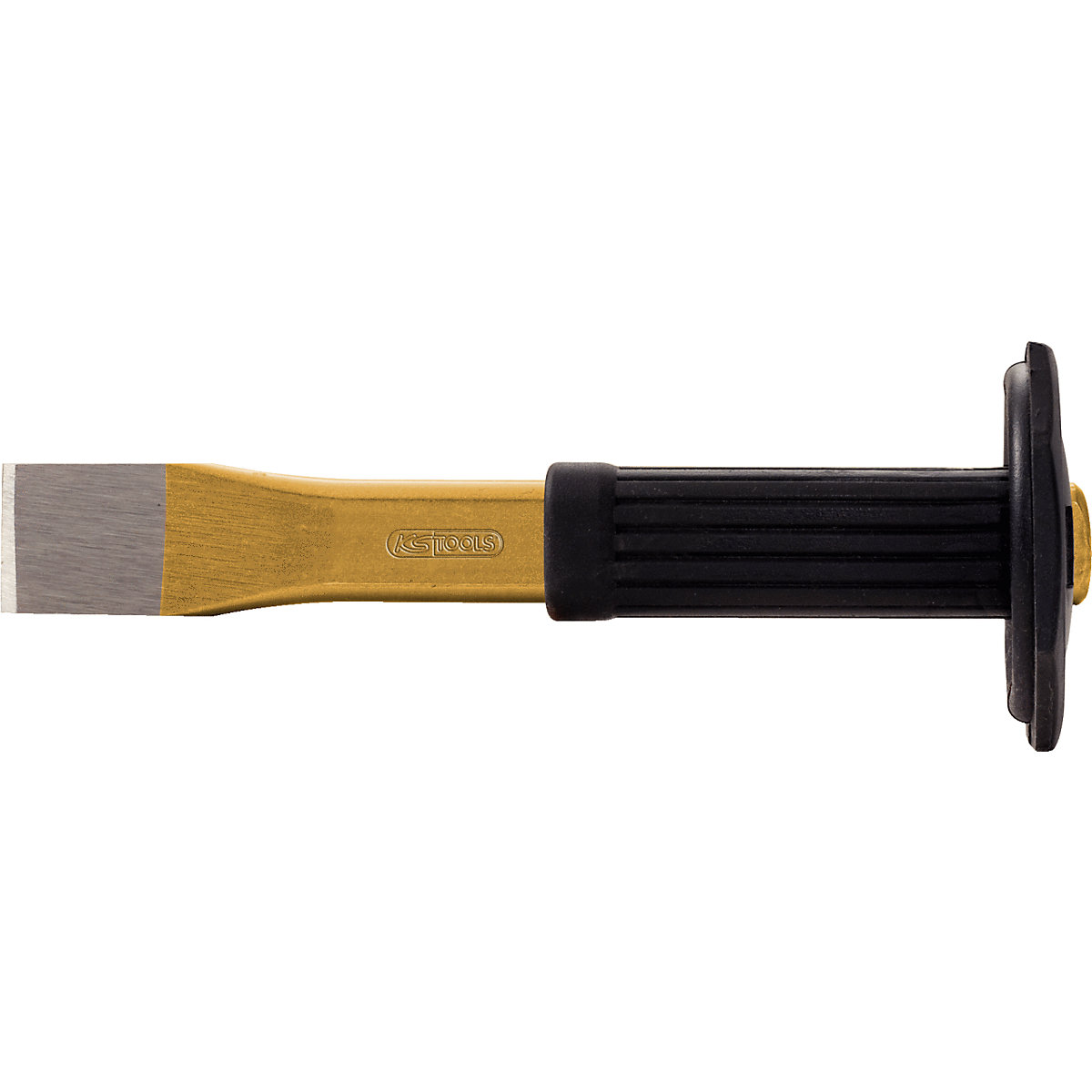 Flat chisel with hand protection grip - KS Tools