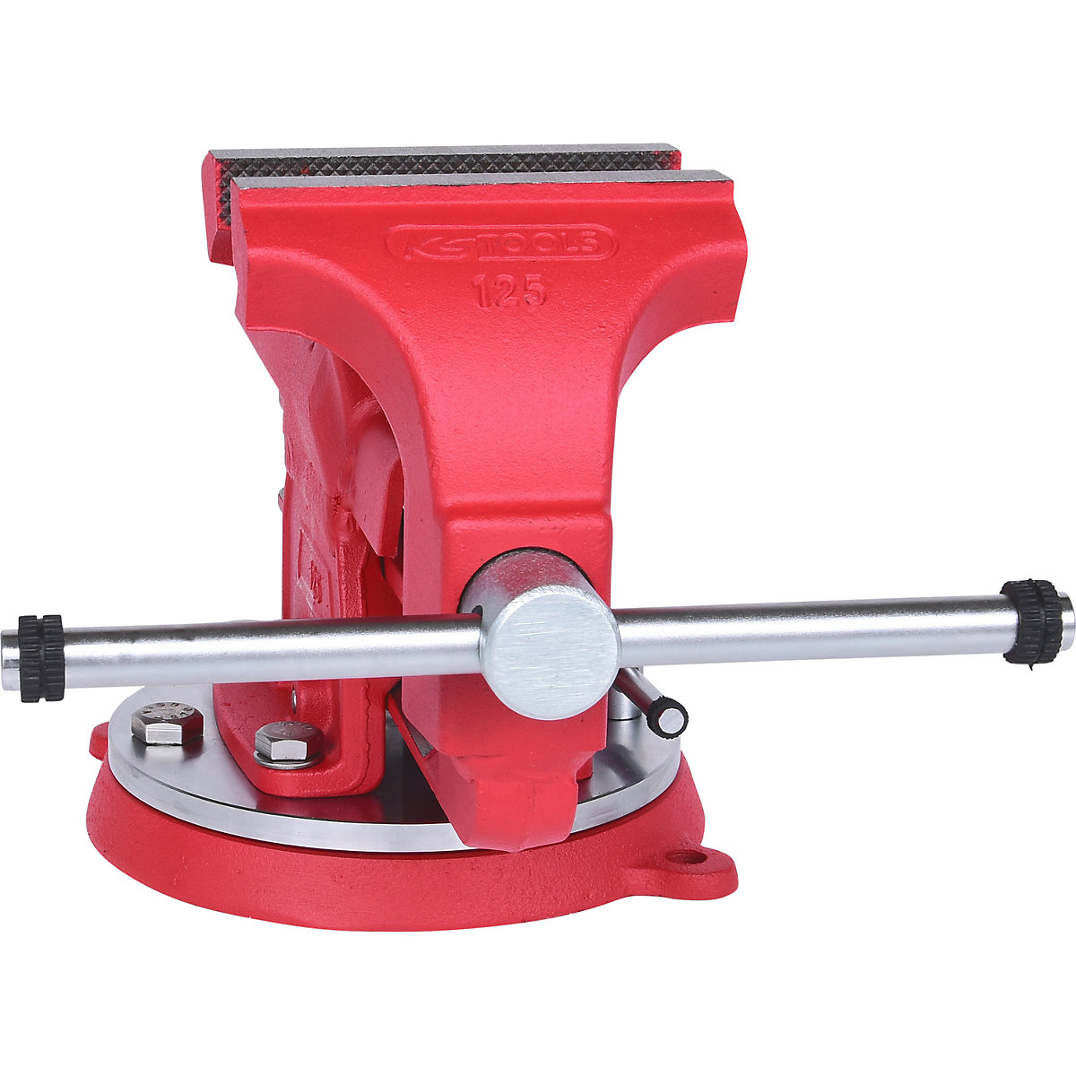 Parallel vice with round plate – KS Tools (Product illustration 4)-3