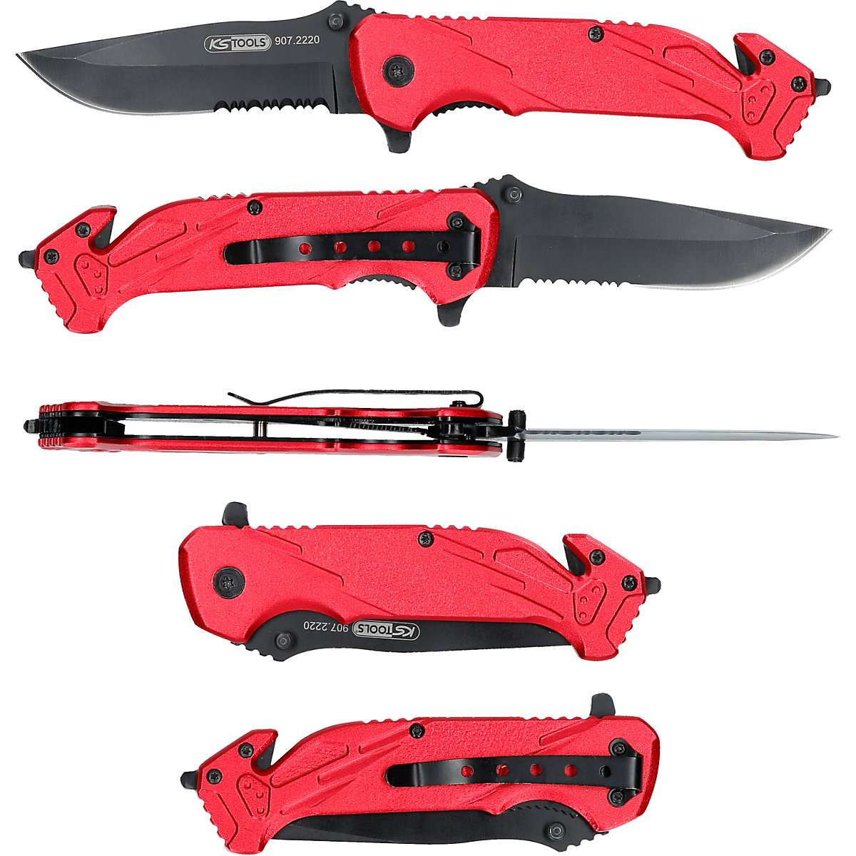 Folding knife – KS Tools (Product illustration 11)-10