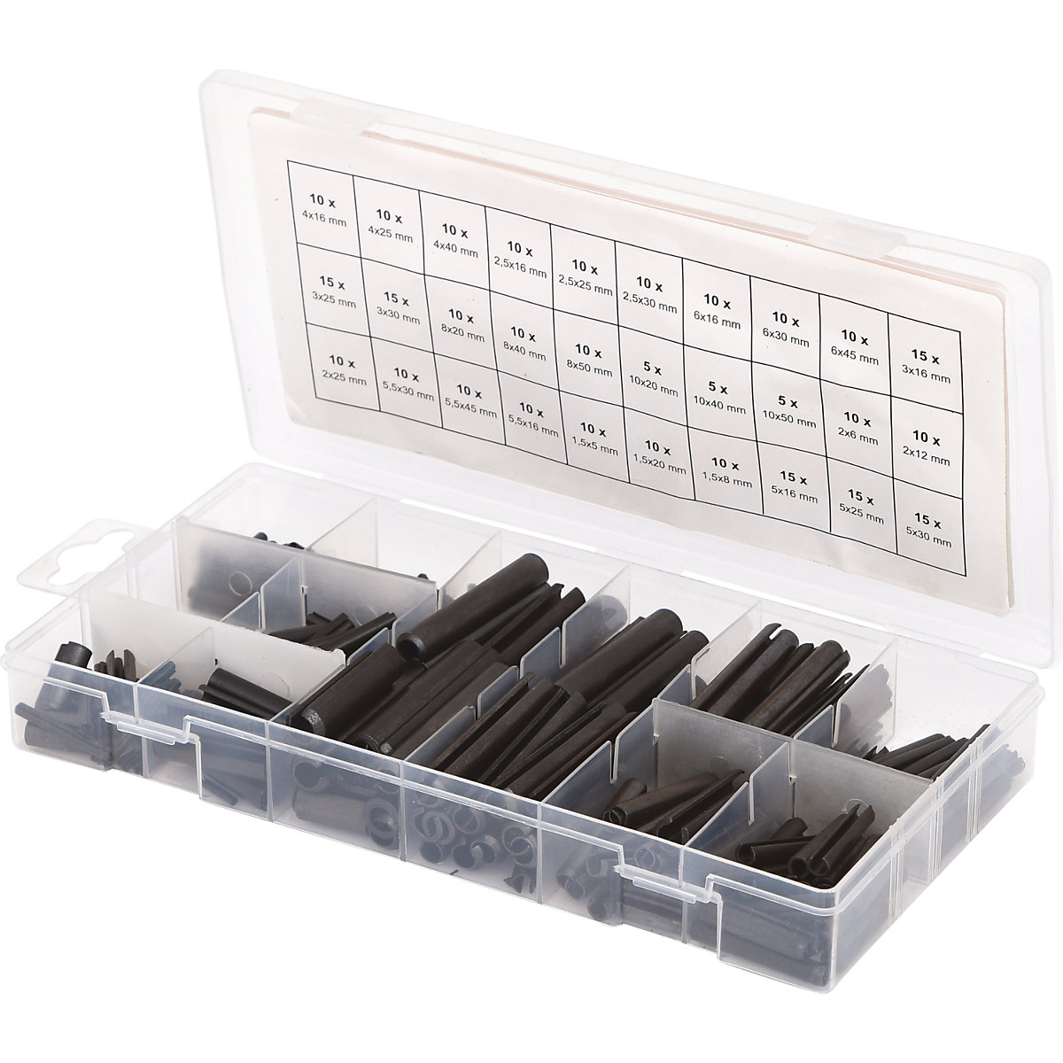 Assortment of roll pins – KS Tools