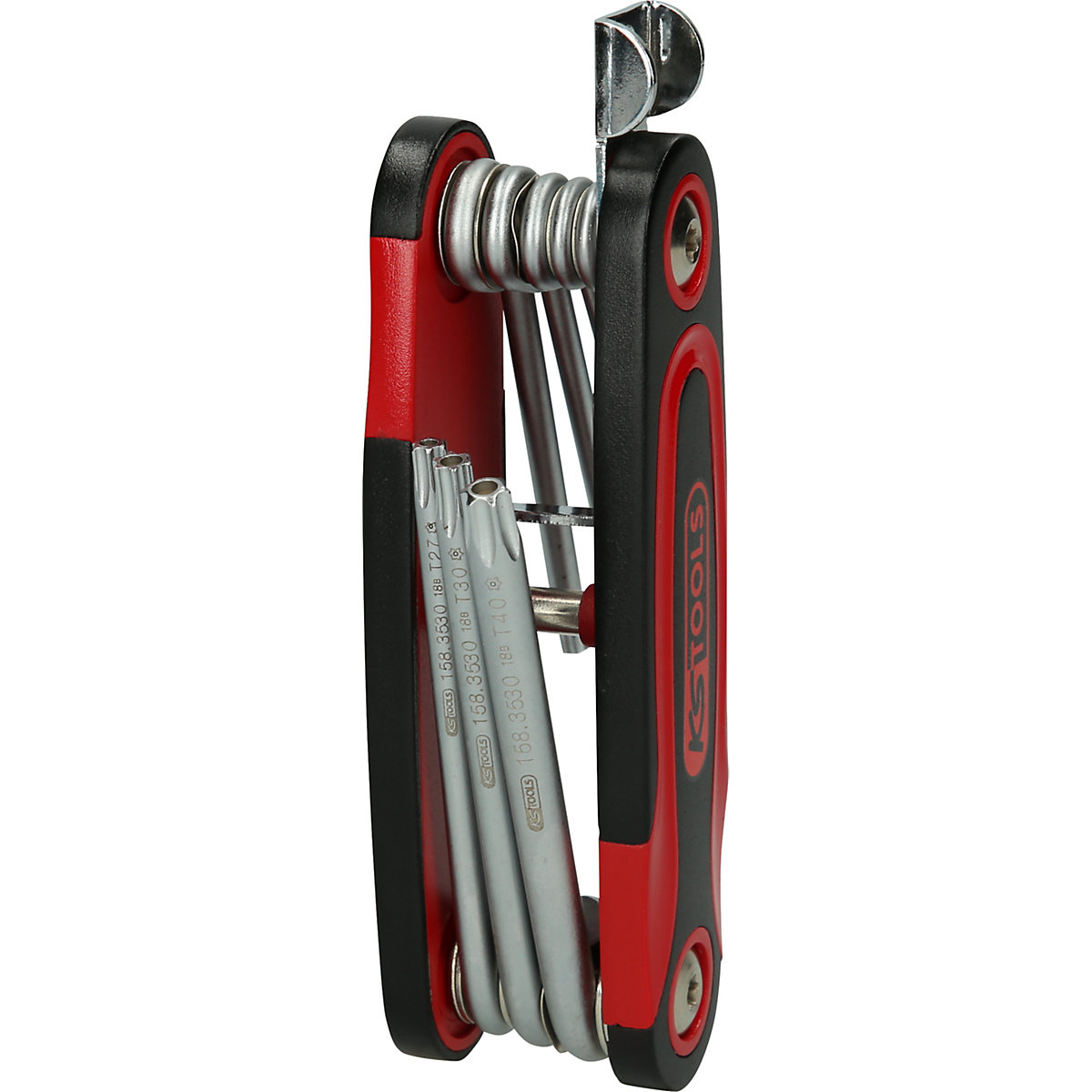 Angle key wrench in folding holder – KS Tools (Product illustration 4)-3