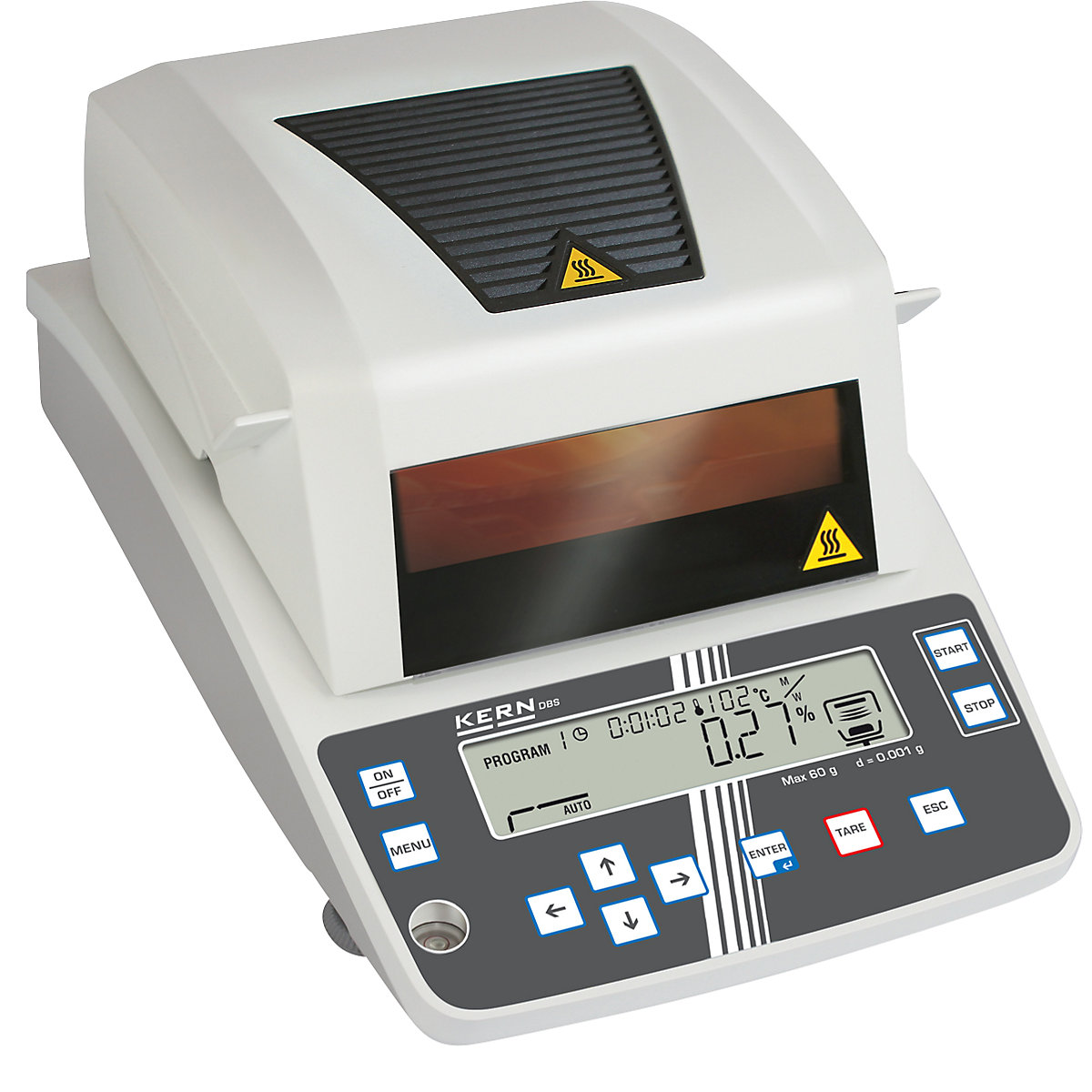 Moisture analyser – KERN (Product illustration 2)-1