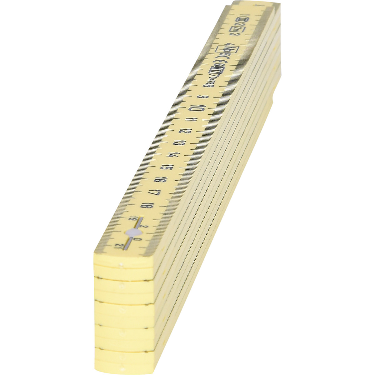 Plastic folding ruler – KS Tools (Product illustration 3)-2