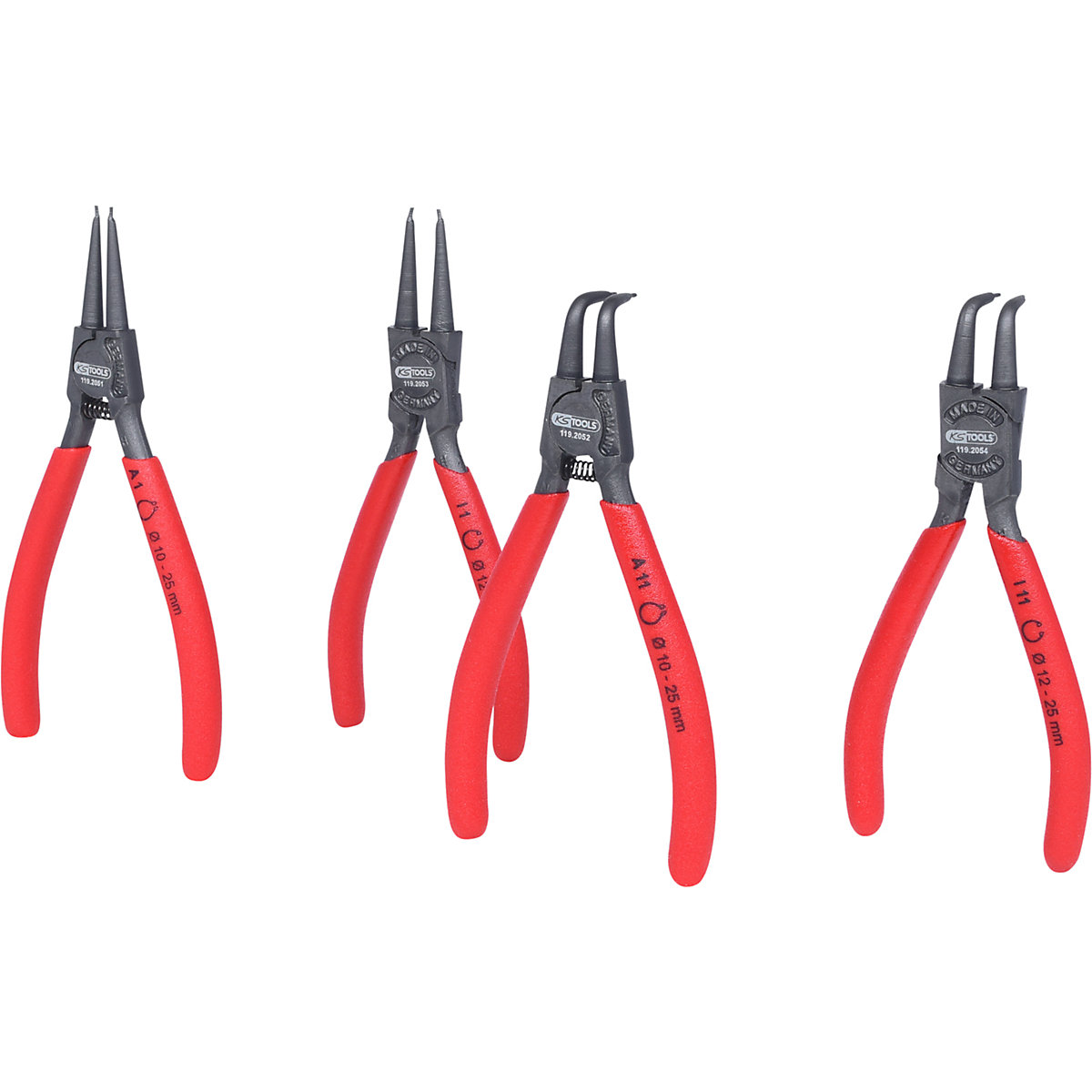 Set of circlip pliers - KS Tools