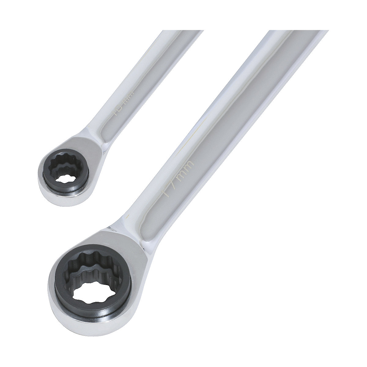 4 in 1 GEARplus reversing double ratchet ring spanner set – KS Tools (Product illustration 4)-3