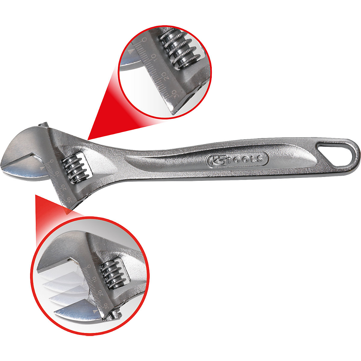 Adjustable spanner – KS Tools (Product illustration 2)-1