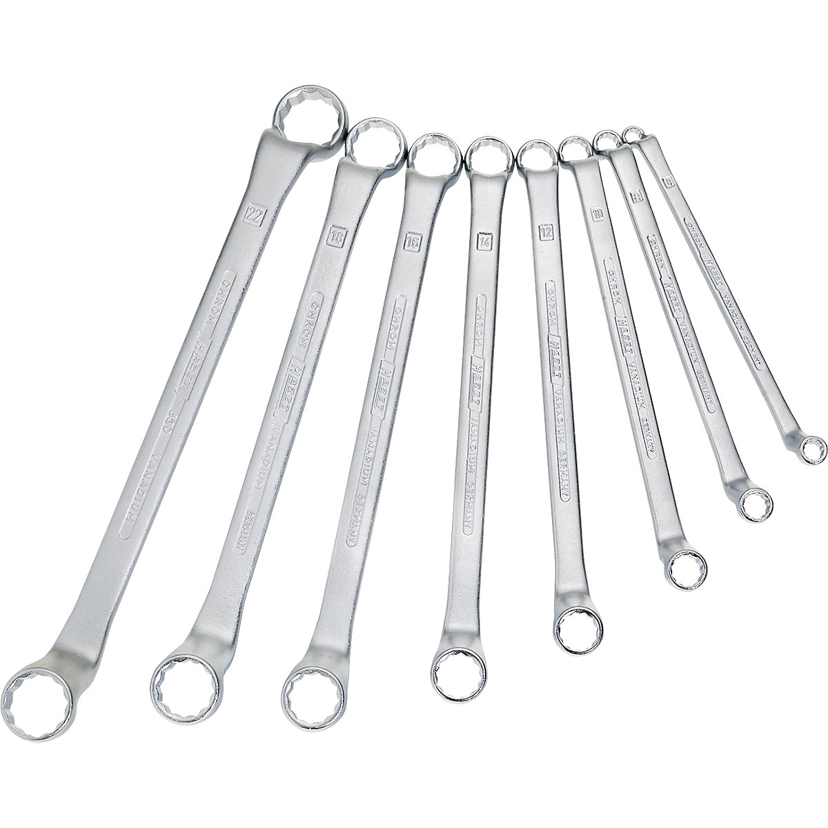 FLAT RING SPANNER SET - 0134S | Ring spanners | Wrenches | Hardware | Fervi  Pro smart equipment
