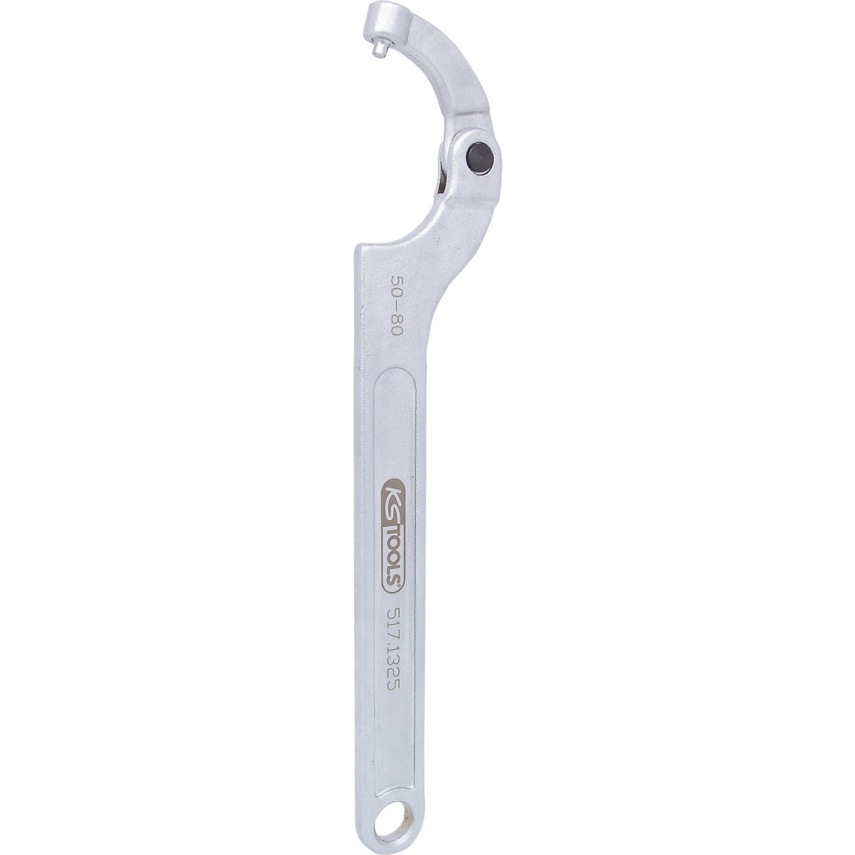 Flexible hook spanner with pin - KS Tools