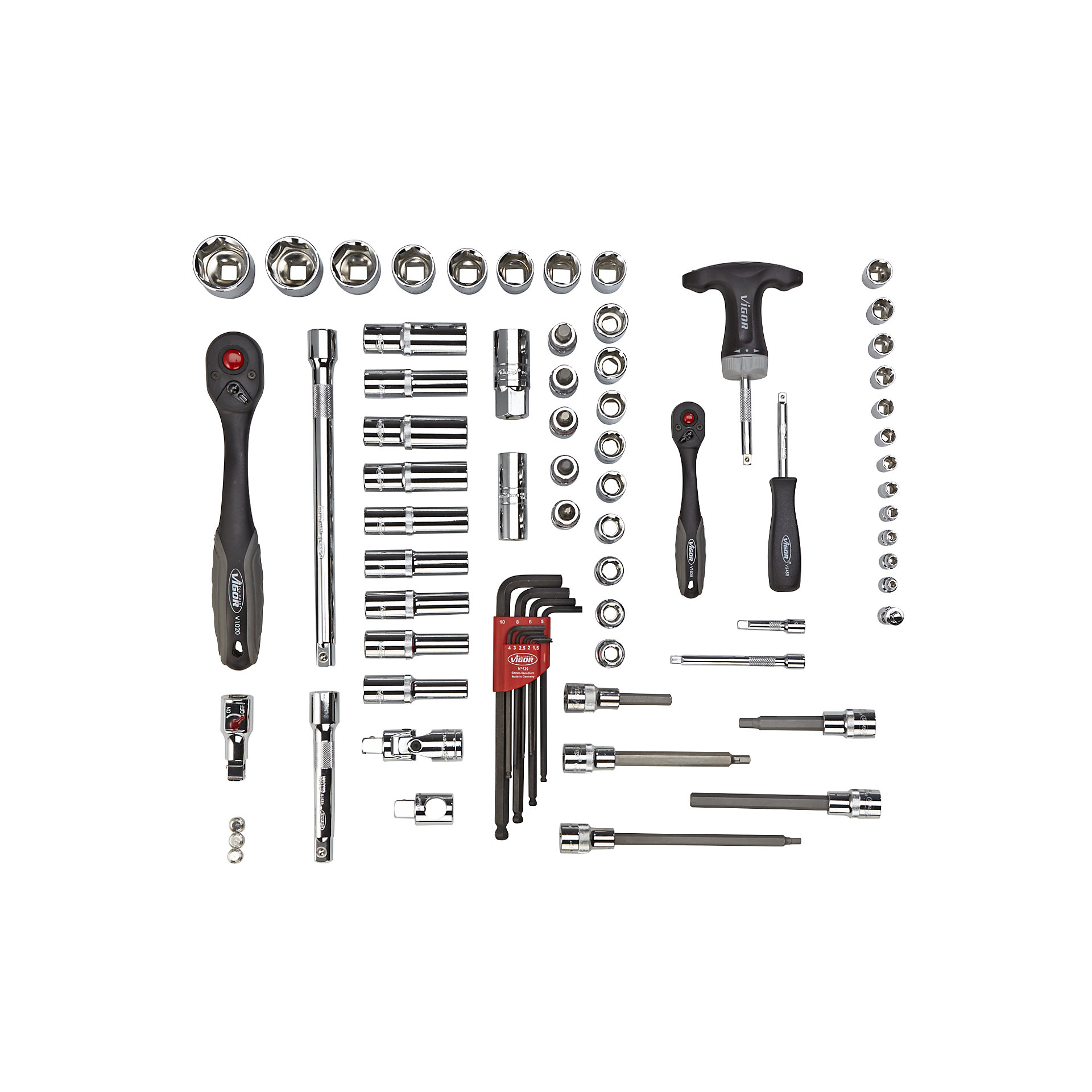 VIGOR Tool Kits Tool Sets Hand Tools KAISER+KRAFT