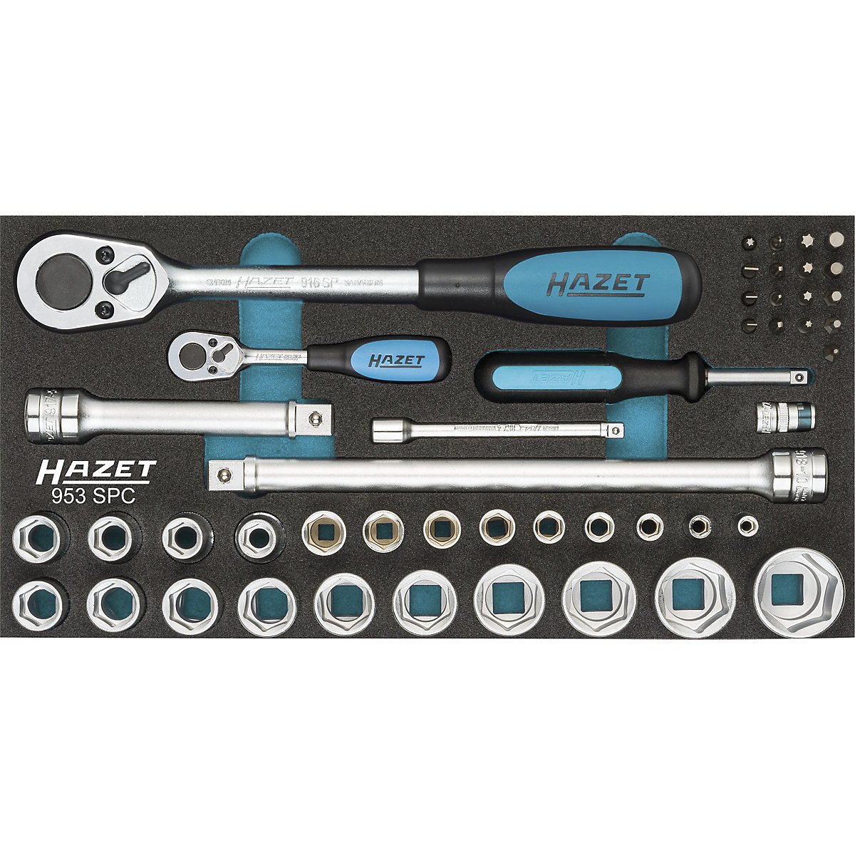 Socket set – HAZET (Product illustration 2)-1