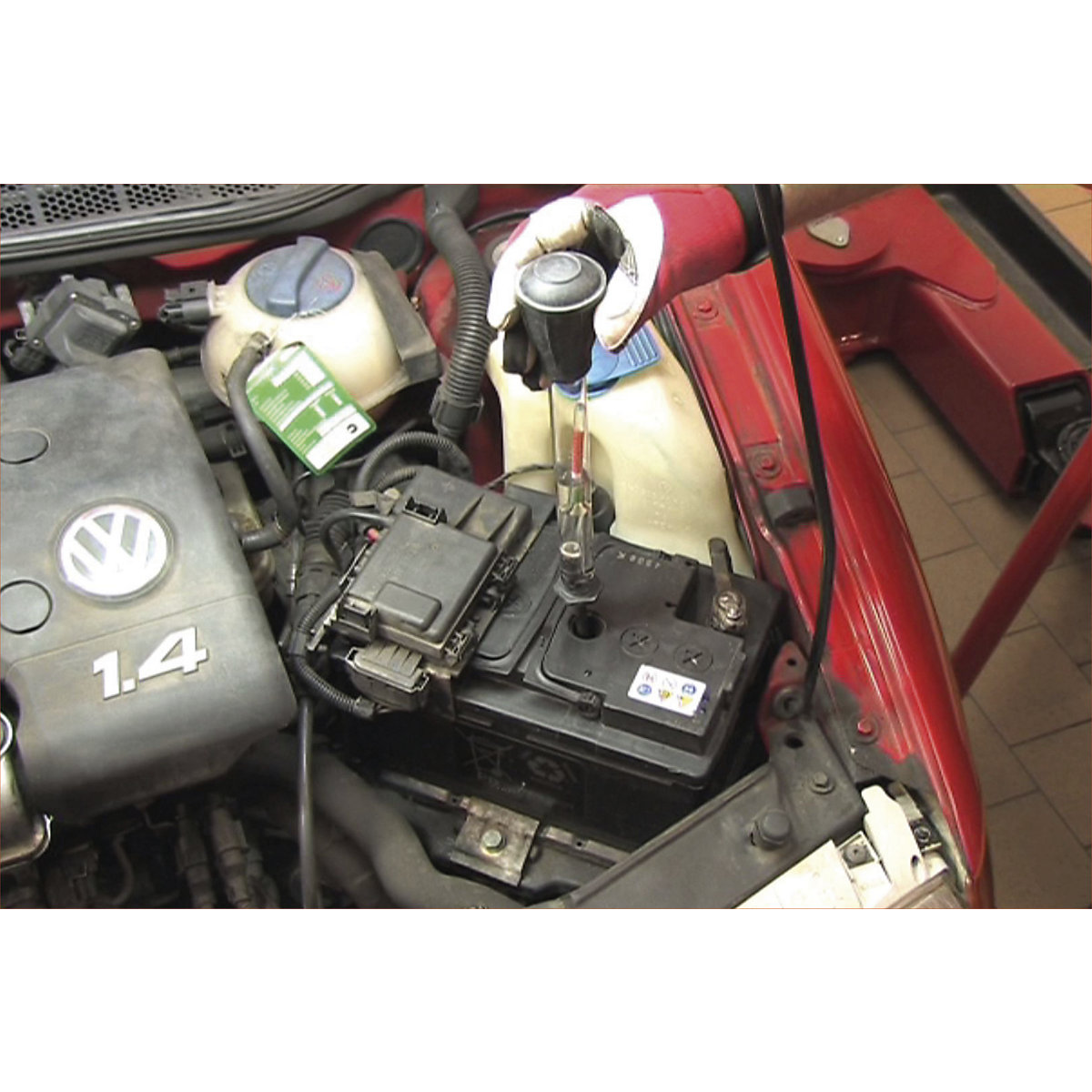 Zuurtester voor batterijvloeistof – KS Tools (Productafbeelding 2)-1
