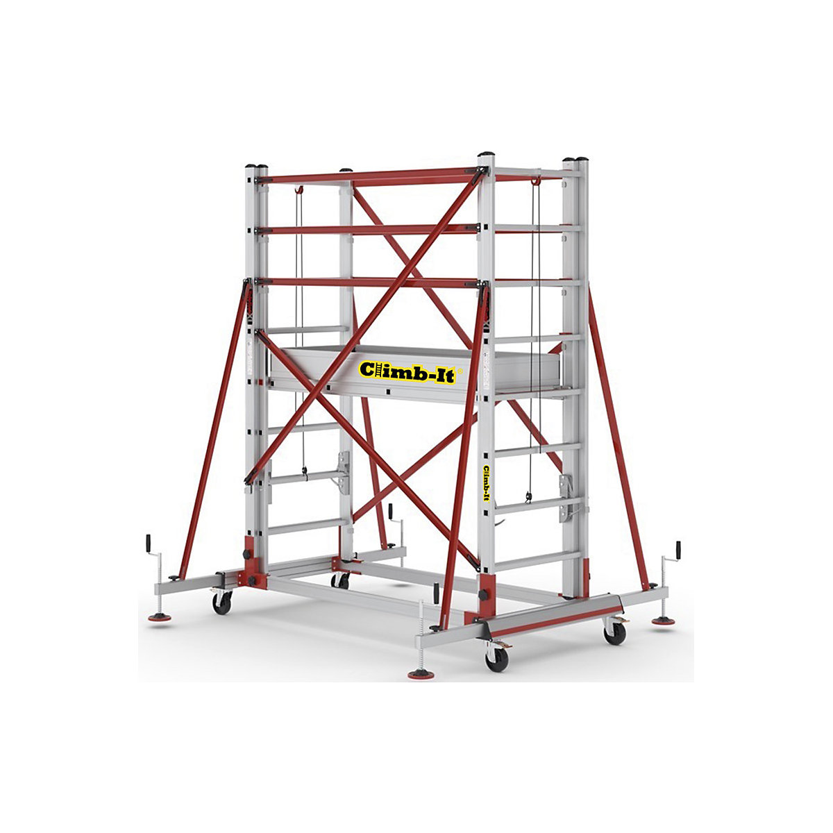 Climb-It Aluminium Extenda Tower (Product illustration 2)-1