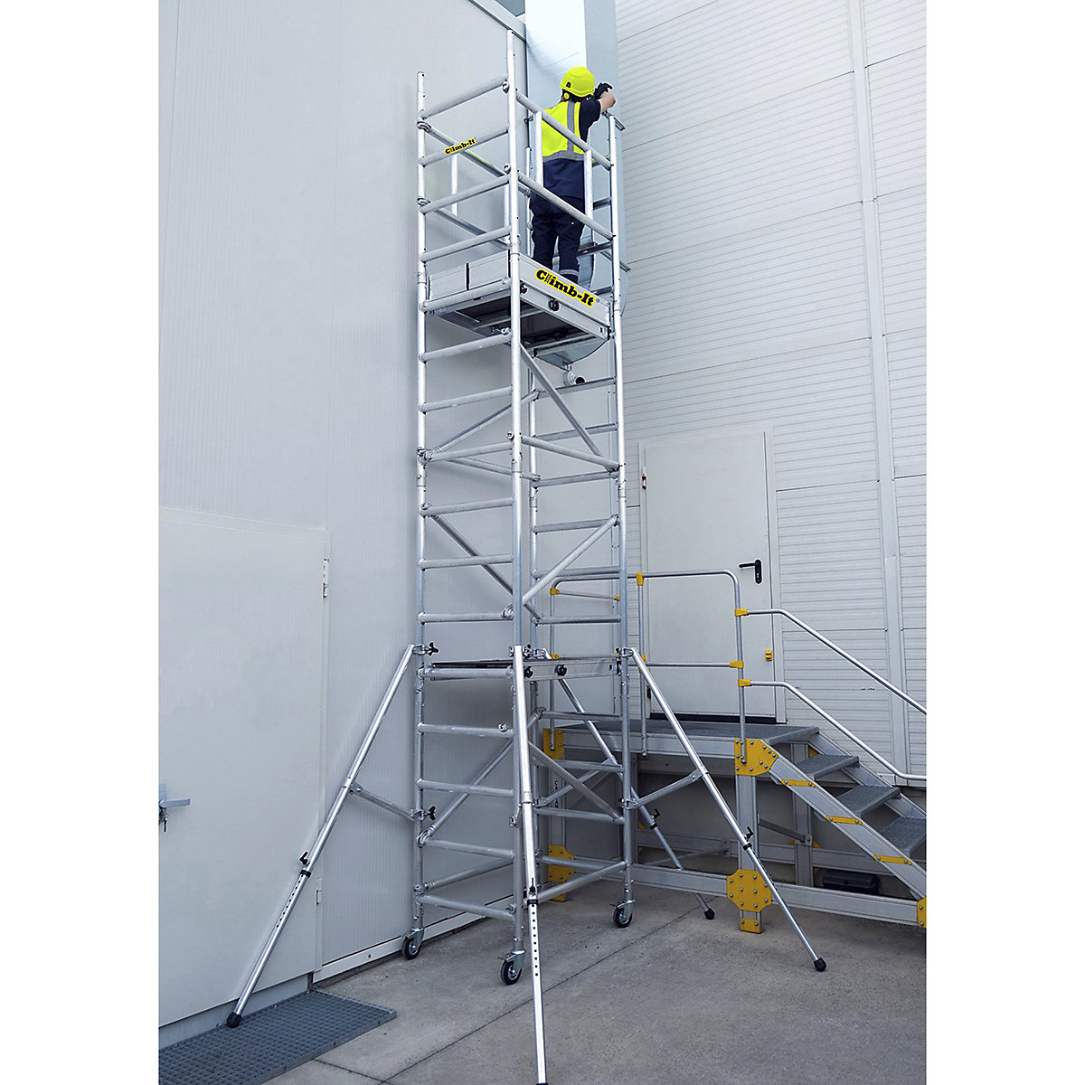 Climb-It Aluminium UniPro Tower (Product illustration 12)-11