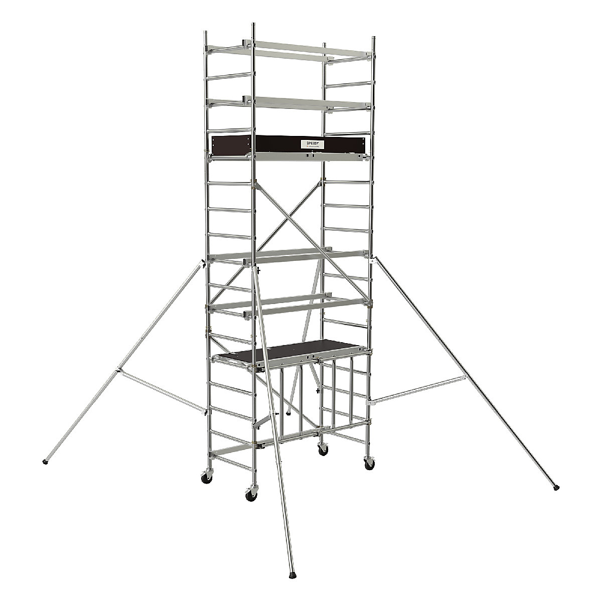 Speedy 4 3T Scaffold Tower, Speedy 4 3T Scaffold Tower, Speedy 4 3T Scaffold Tower | 5.10m Platform | Working Height 6.70m-1