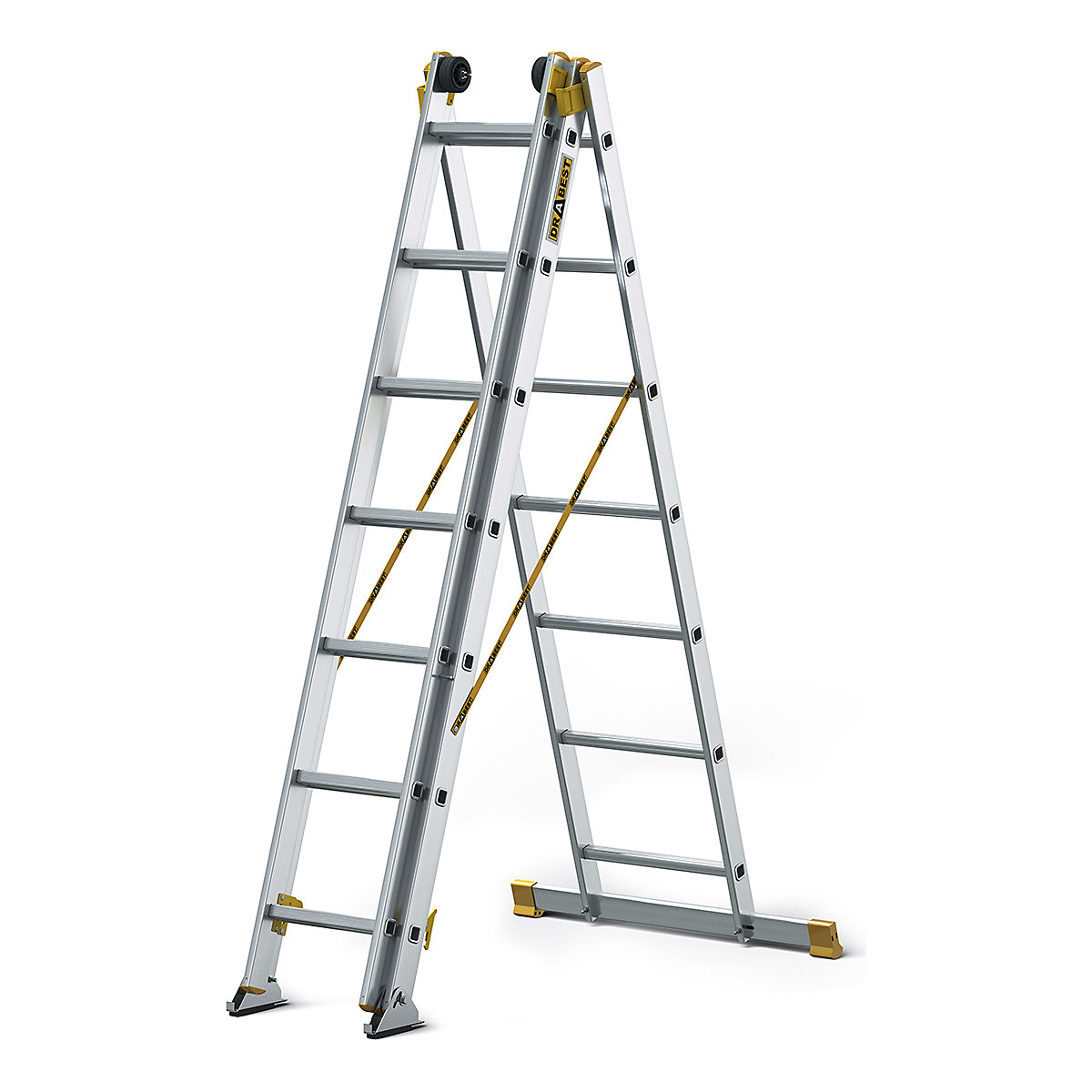 Drabest MAX Series 3-Section Combination Ladders | EN 131