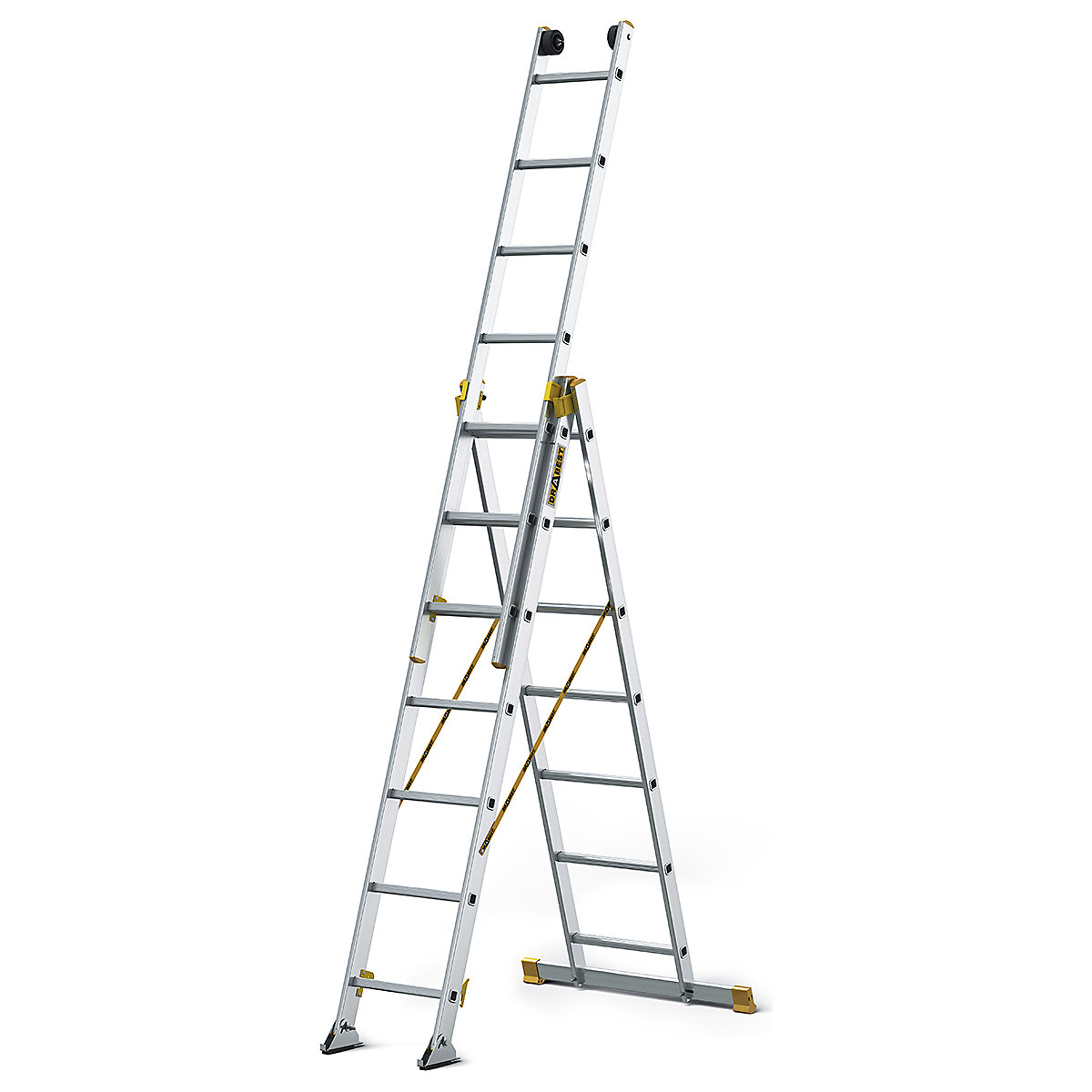 Drabest MAX Series 3-Section Combination Ladders | EN 131 (Product illustration 3)-2