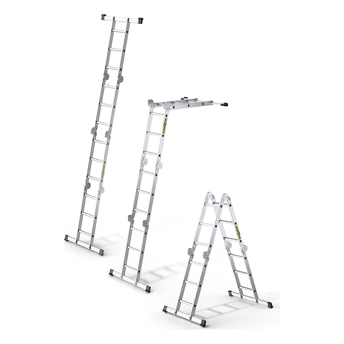 Drabest MAX Series 3-Section Combination Ladders | EN 131