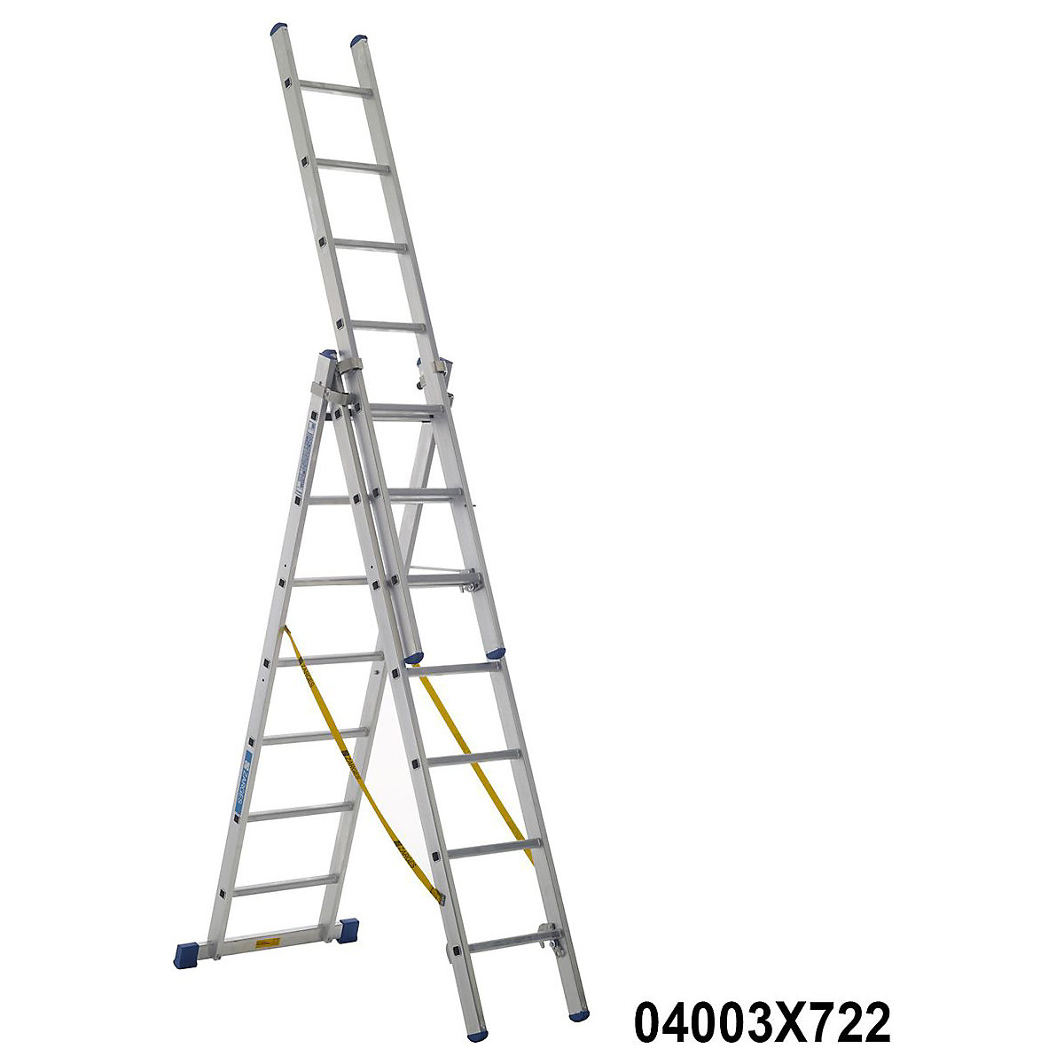 Industrial Triple Extension Aluminium Combination Ladder (Product illustration 5)-4
