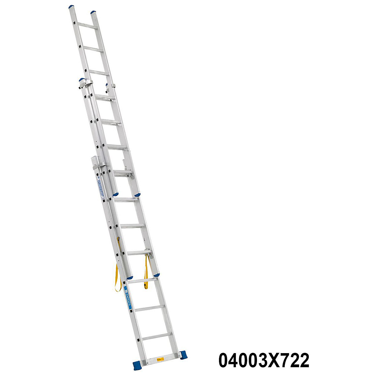 Industrial Triple Extension Aluminium Combination Ladder (Product illustration 2)-1