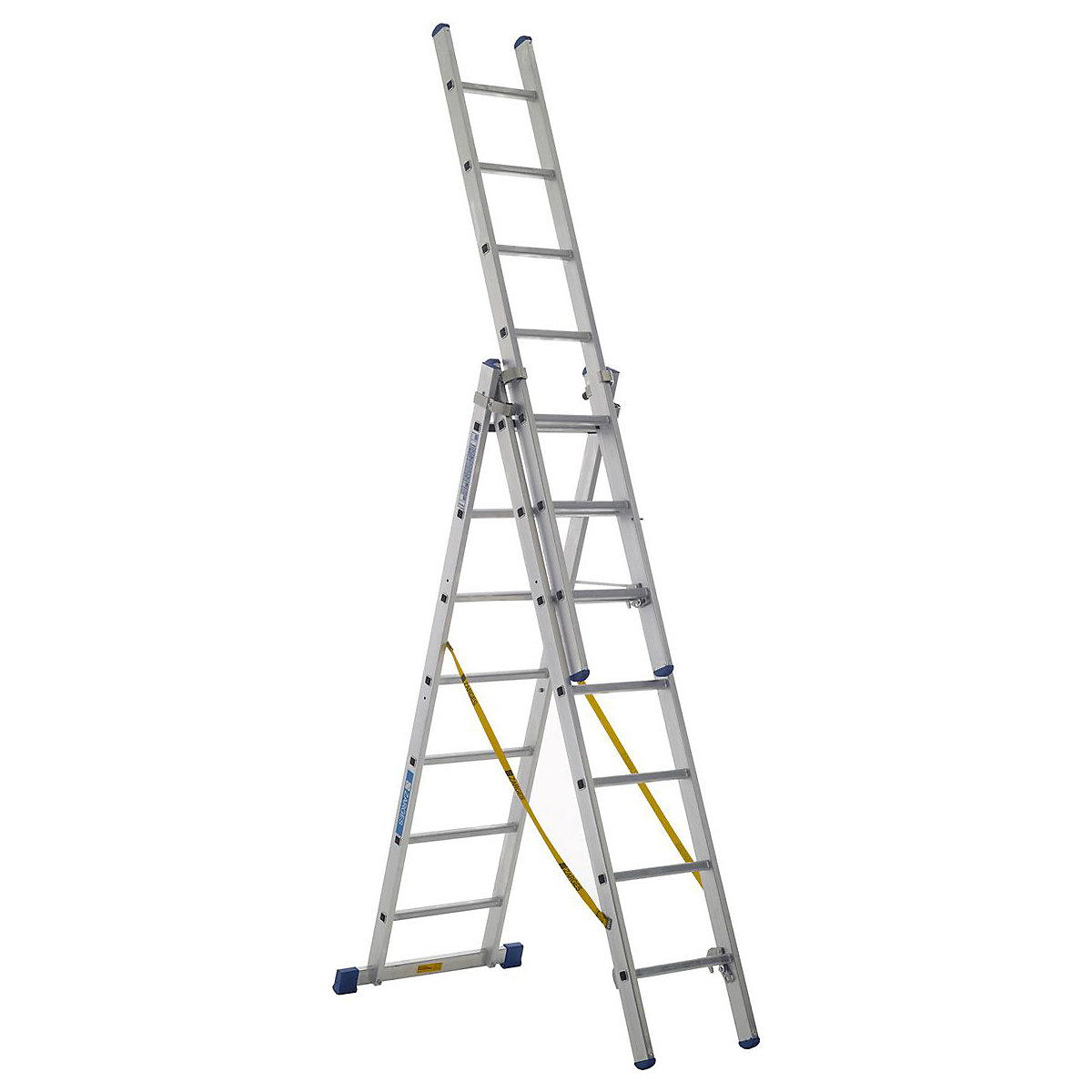 Industrial Triple Extension Aluminium Combination Ladder