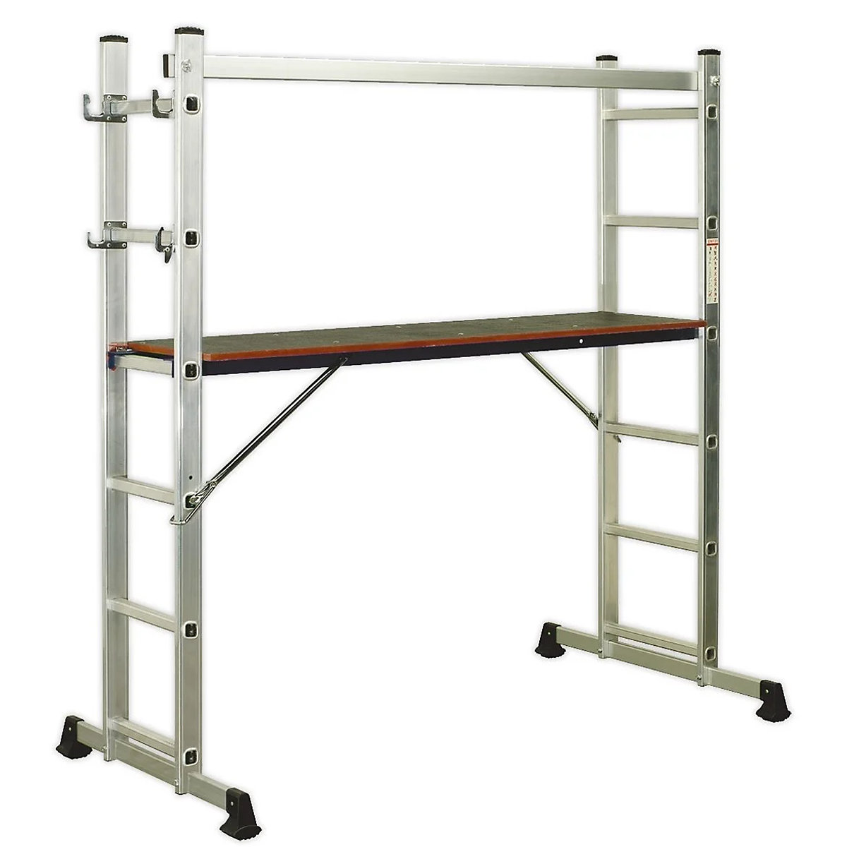Sealey 4-Way Aluminium Scaffold Ladder
