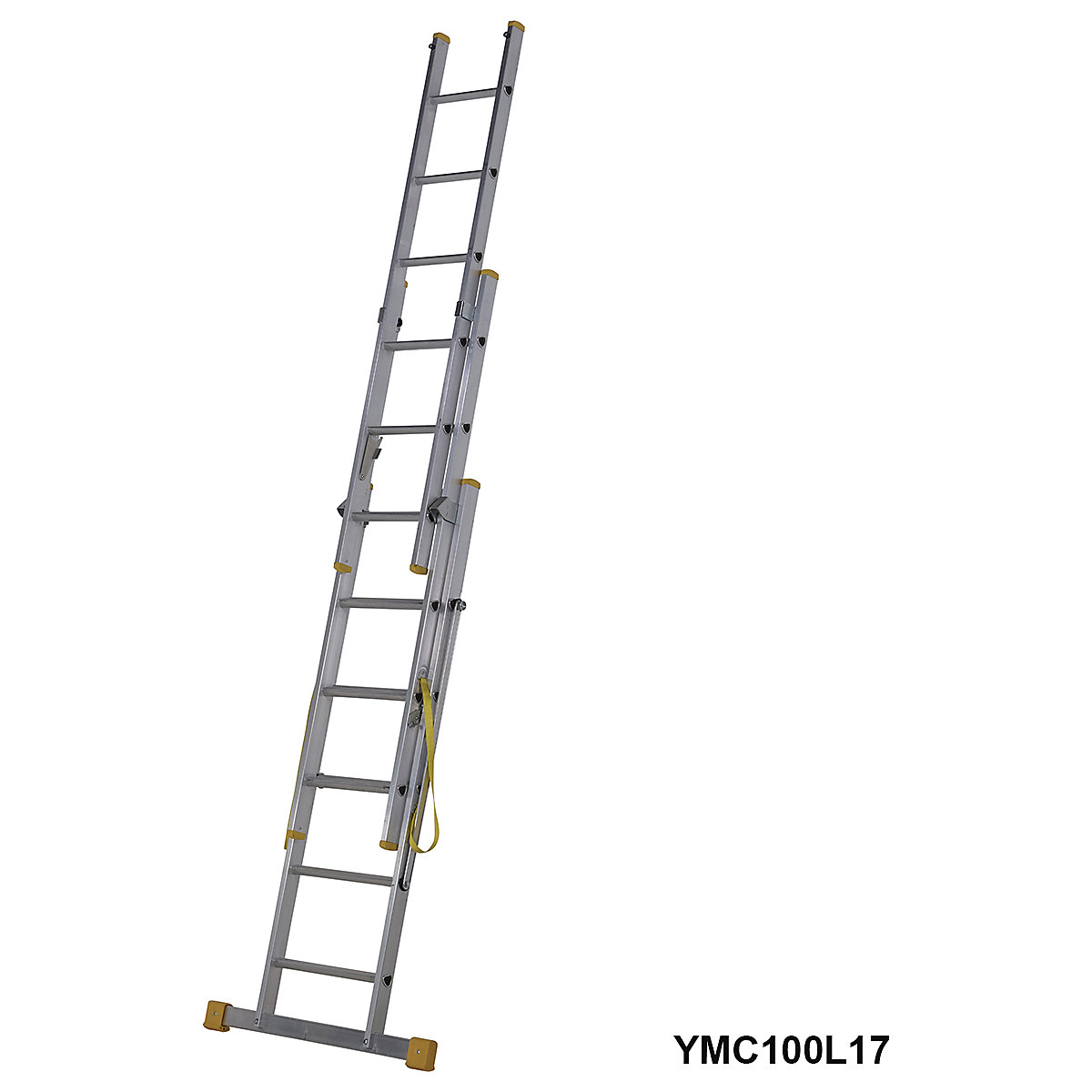 Werner Box Section Triple extension Ladder (Product illustration 4)-3