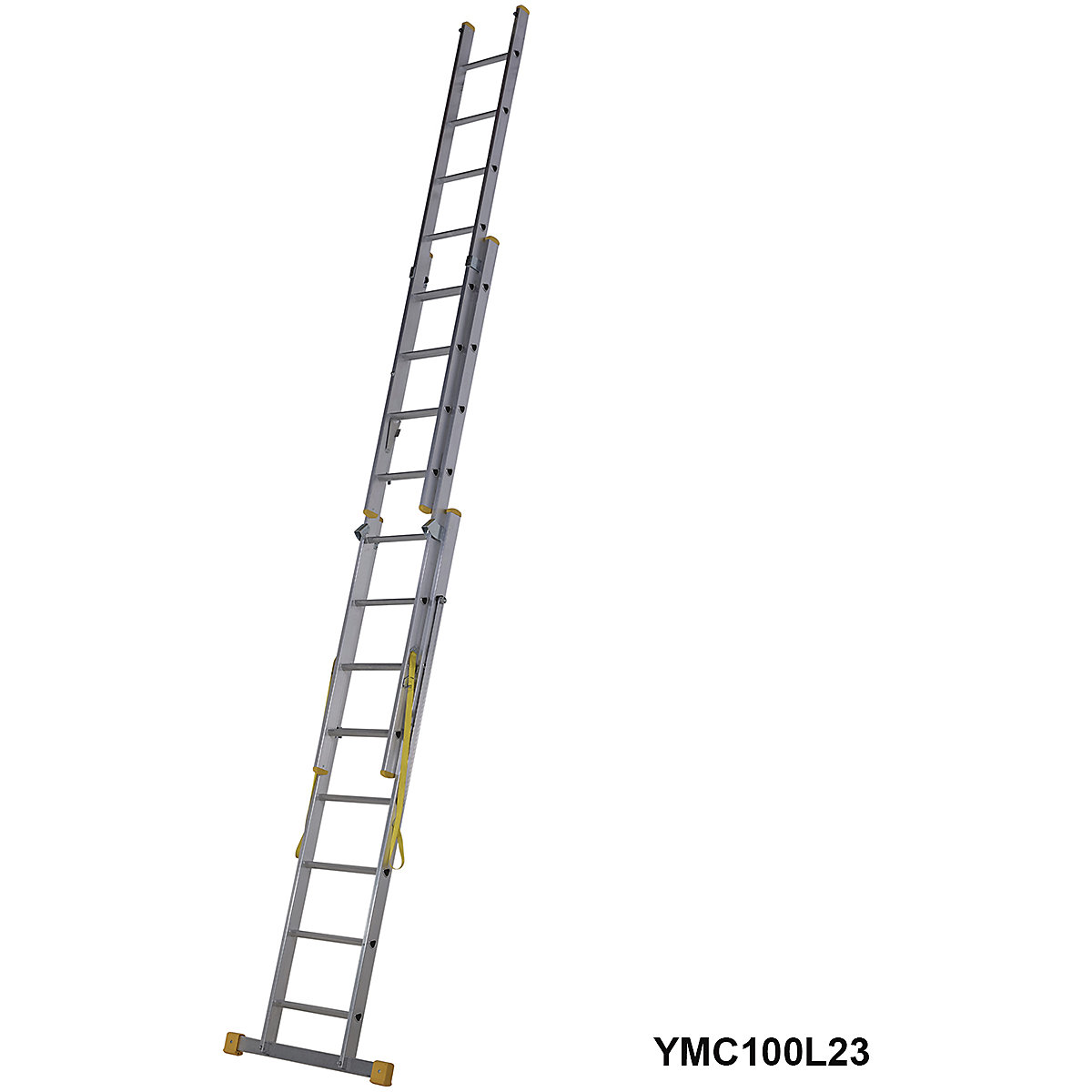 Werner Box Section Triple extension Ladder (Product illustration 6)-5