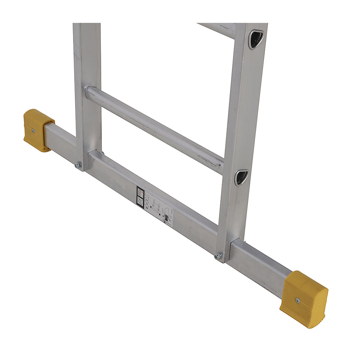 Werner Box Section Triple extension Ladder (Product illustration 9)-8