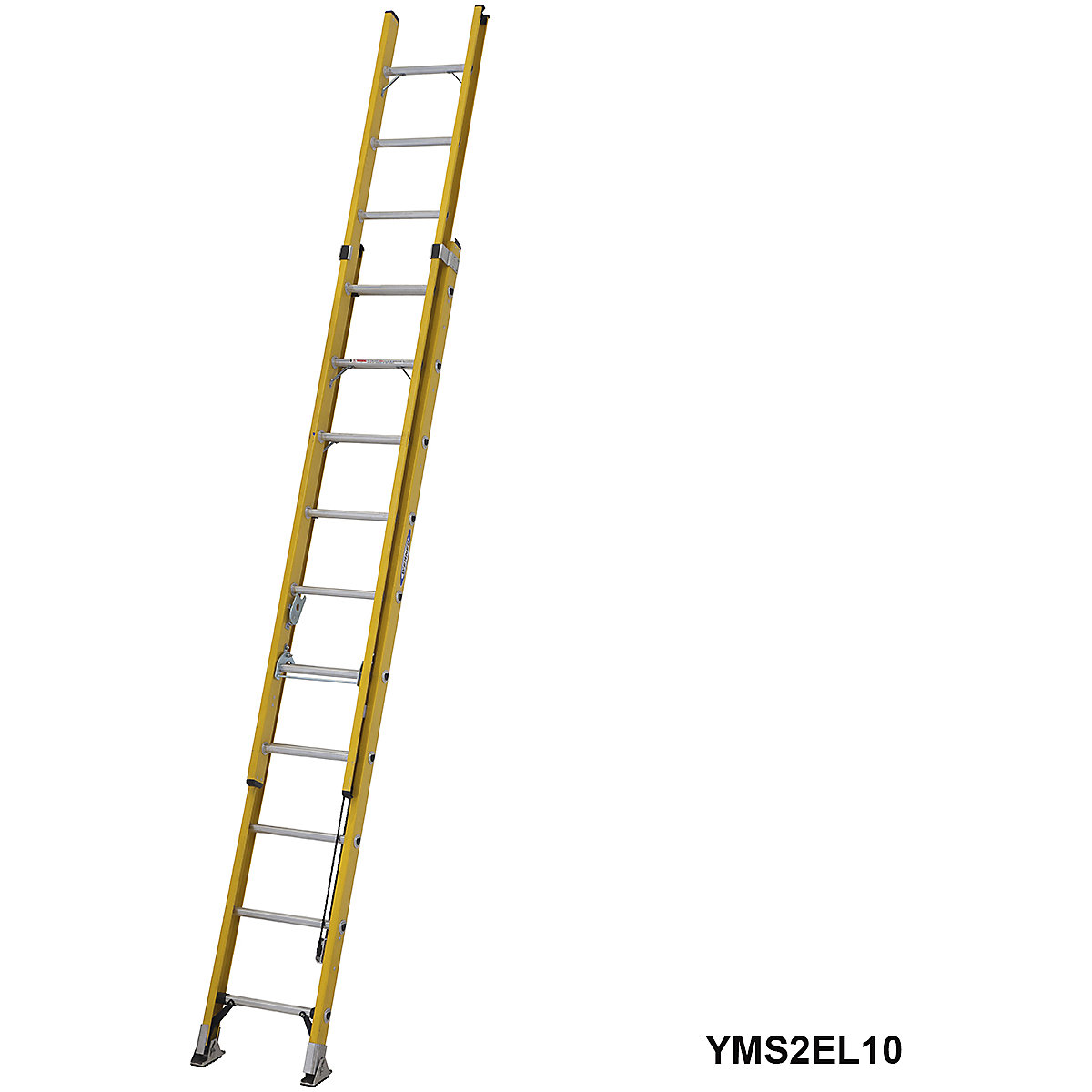 Werner ALFLO Fibreglass Trade 2 Section Extension Ladder (Product illustration 4)-3