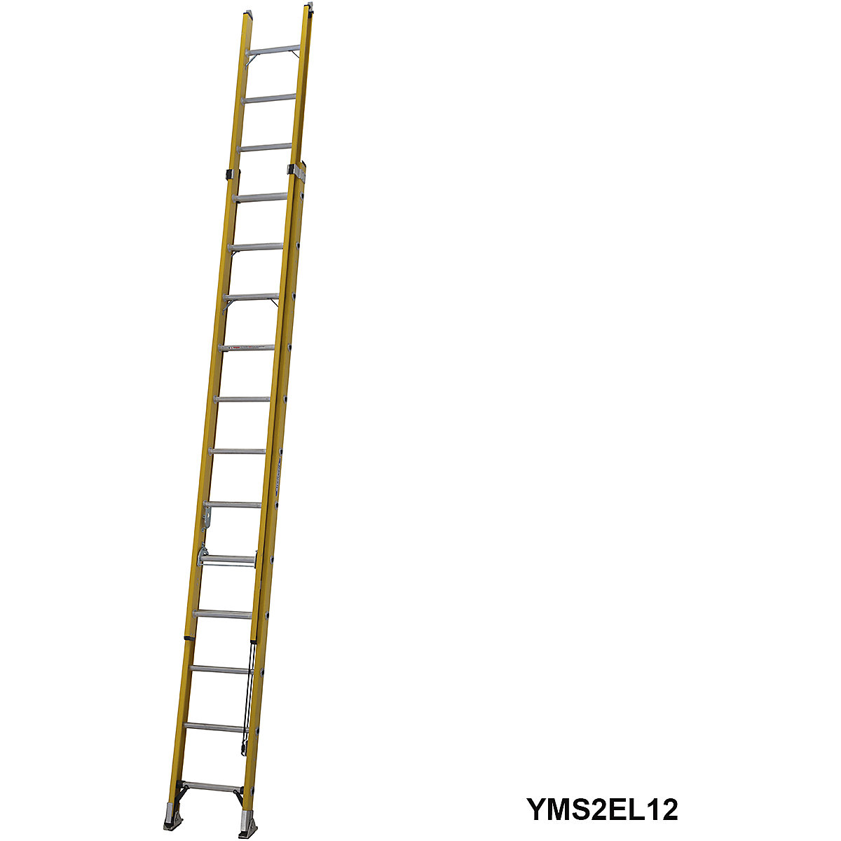 Werner ALFLO Fibreglass Trade 2 Section Extension Ladder (Product illustration 5)-4