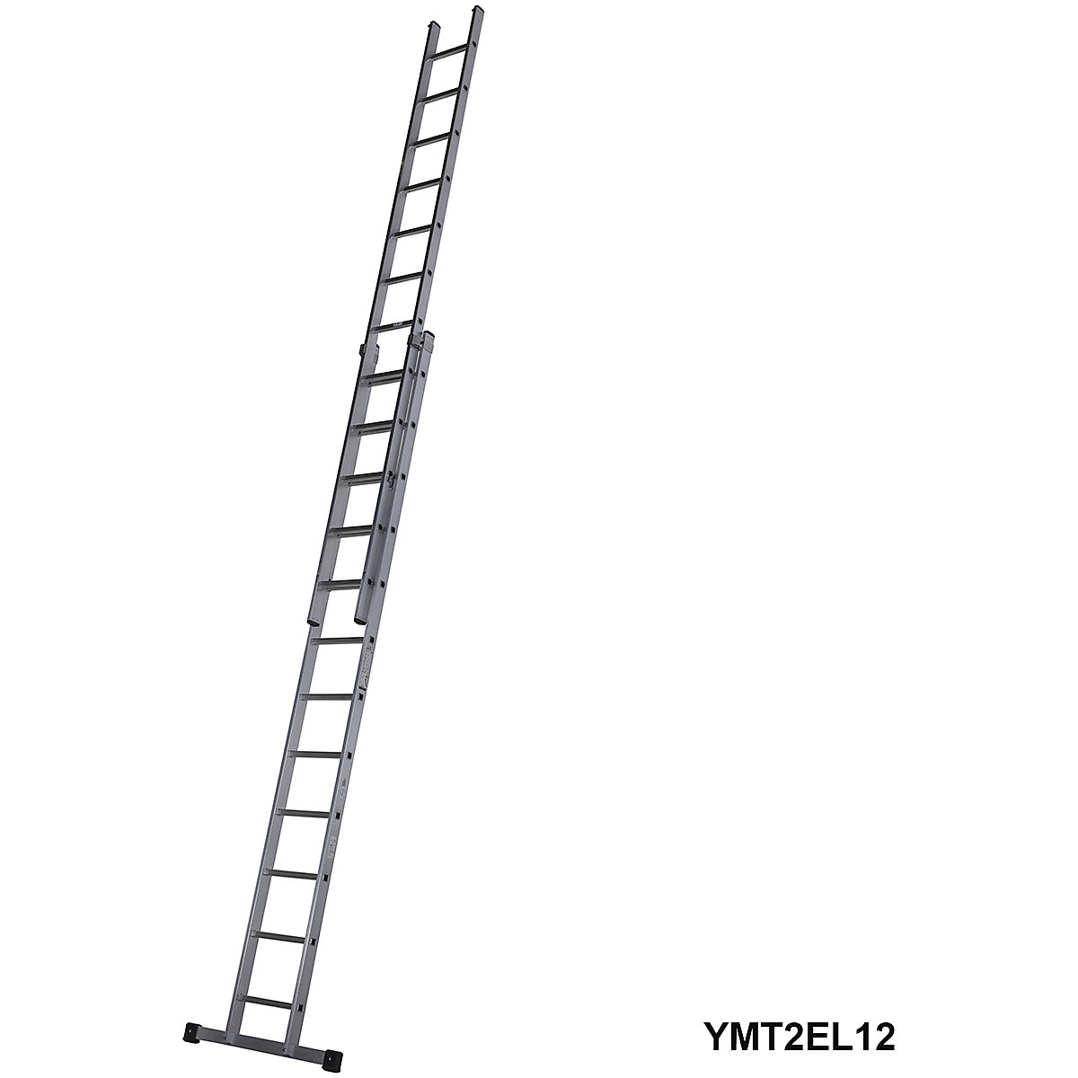 Werner Square Rung 2 Section Extension Ladder (Product illustration 6)-5