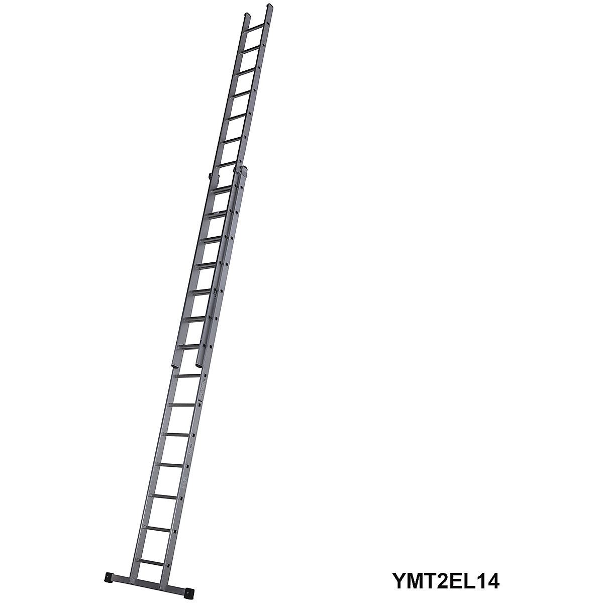 Werner Square Rung 2 Section Extension Ladder (Product illustration 7)-6