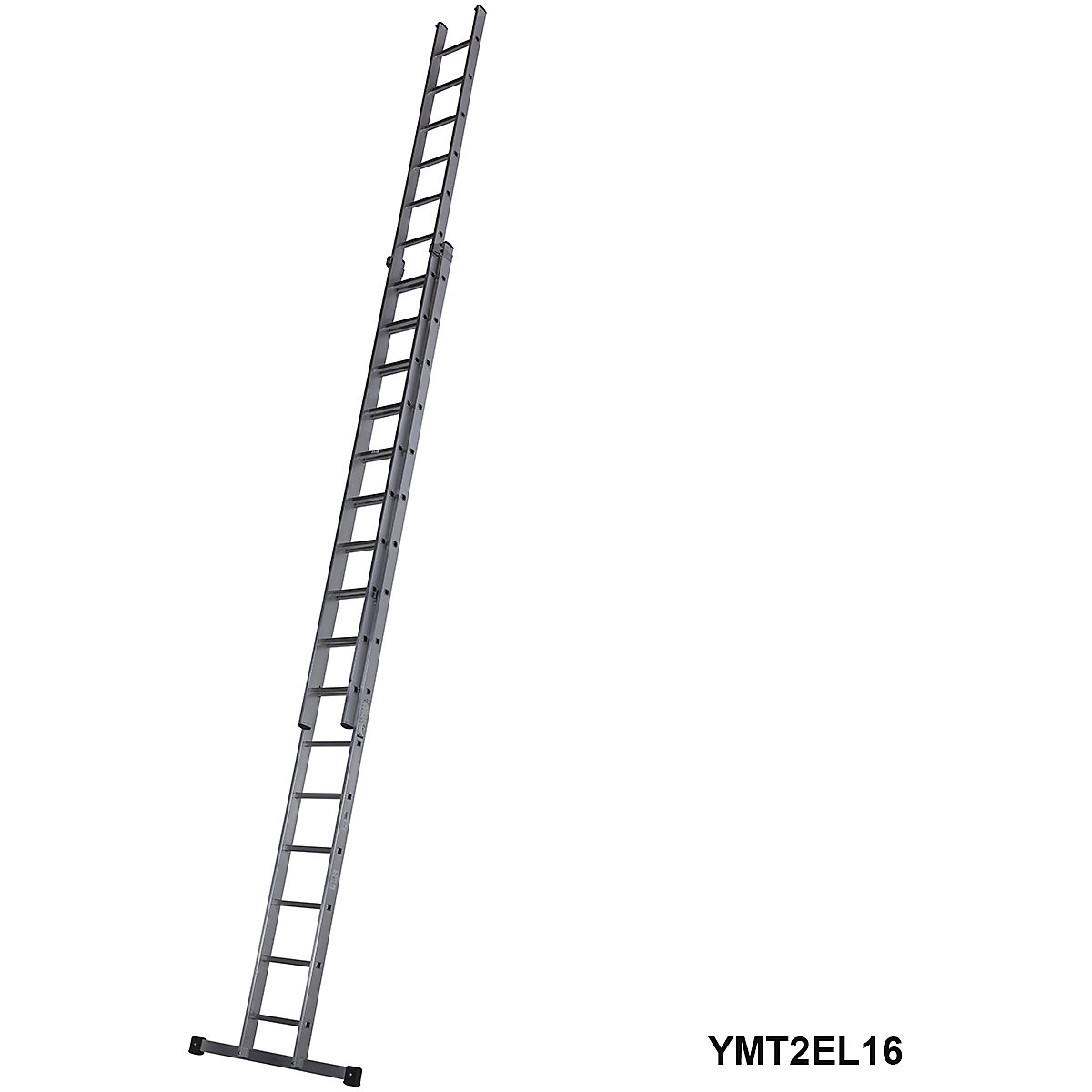 Werner Square Rung 2 Section Extension Ladder (Product illustration 8)-7